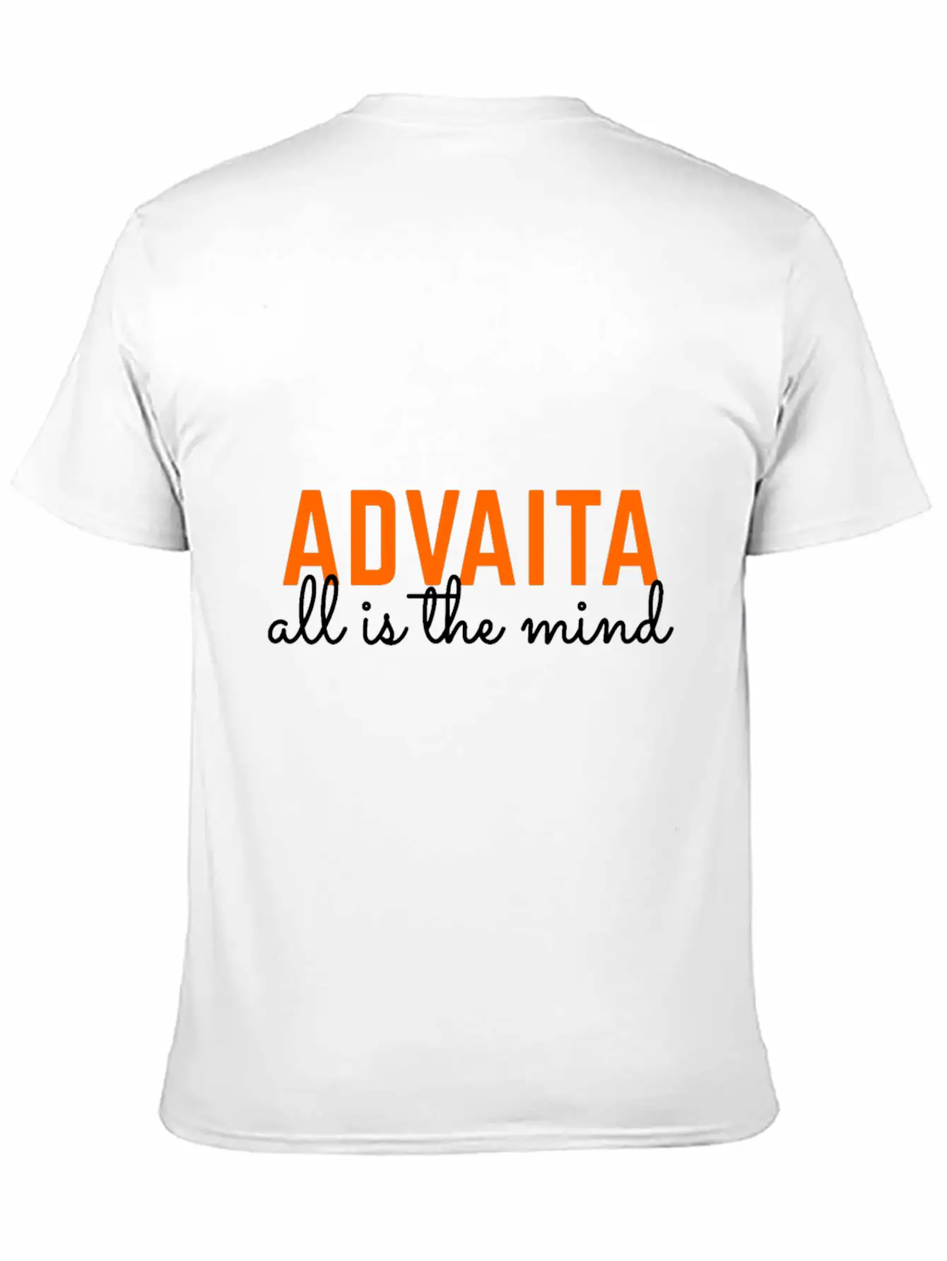 Advaita - All Is The Mind Classic Fit Graphic Tee For Daily Comfort – Unisex Cotton Shirt