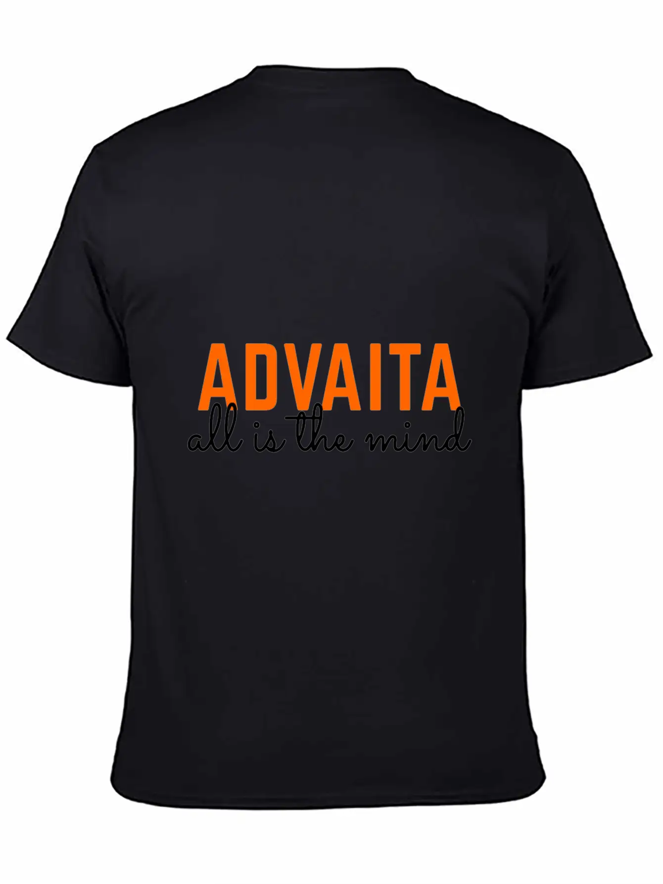 Advaita - All Is The Mind Classic Fit Graphic Tee For Daily Comfort – Unisex Cotton Shirt