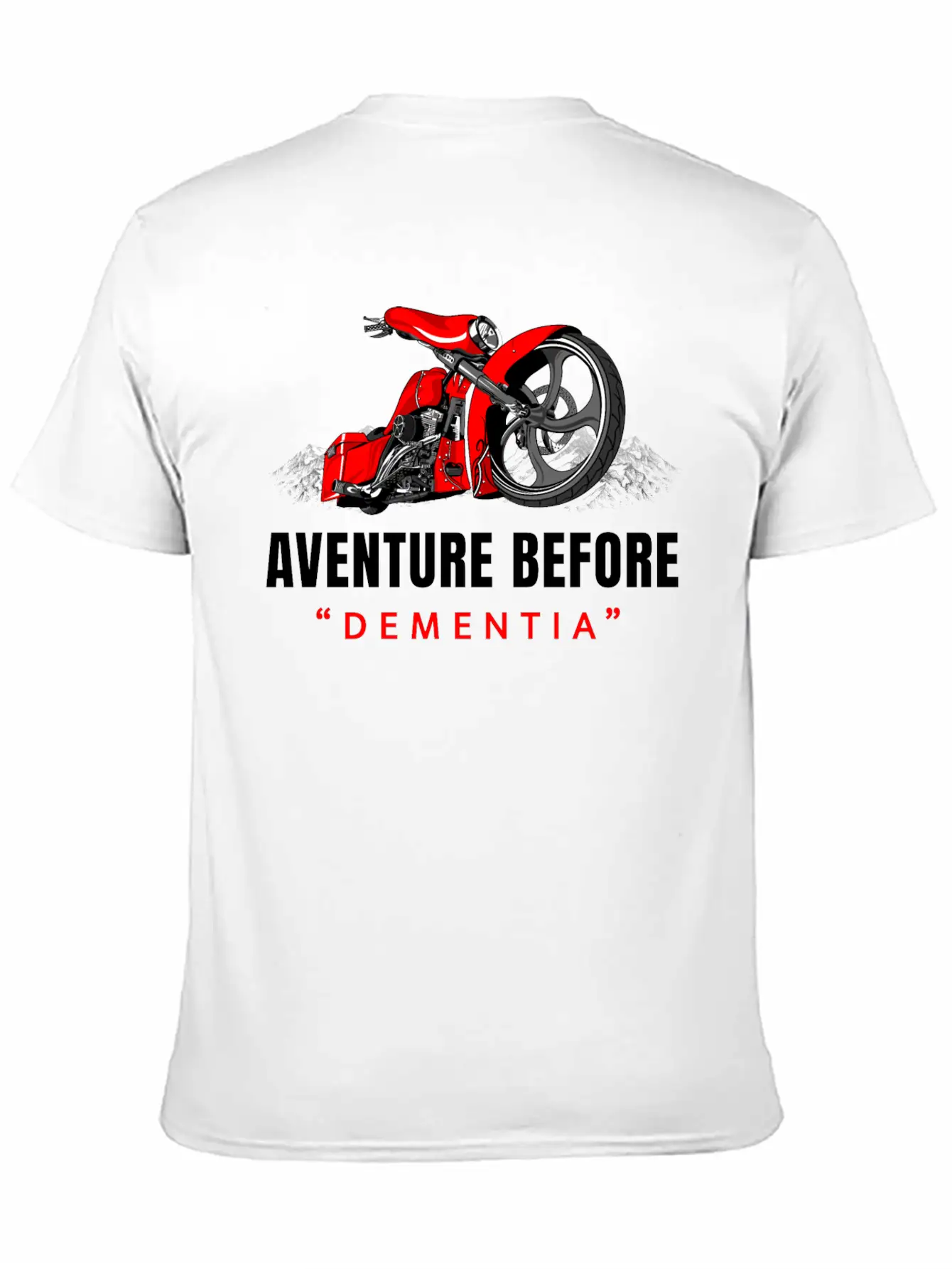 Adventure Before Dementia, Travel, Mountains,biker Unisex Casual T-Shirt – Clean Design For Daily Comfort