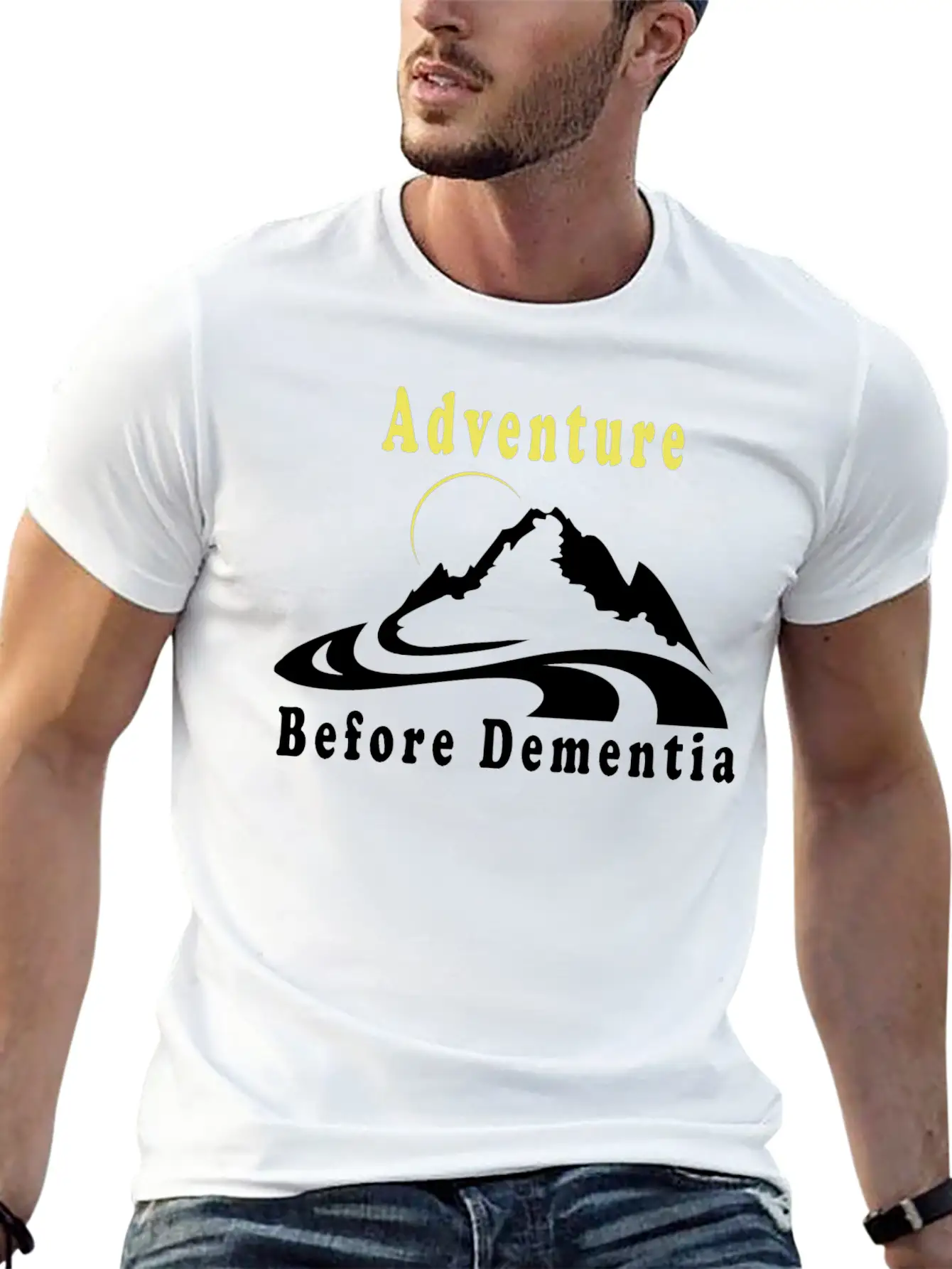 Adventure Before Dementia Unisex Casual T-Shirt – Clean Design For Daily Comfort