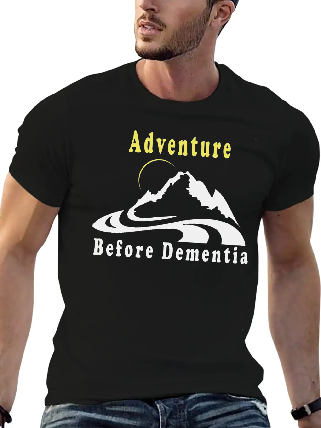 Adventure Before Dementia Unisex Casual T-Shirt – Clean Design For Daily Comfort