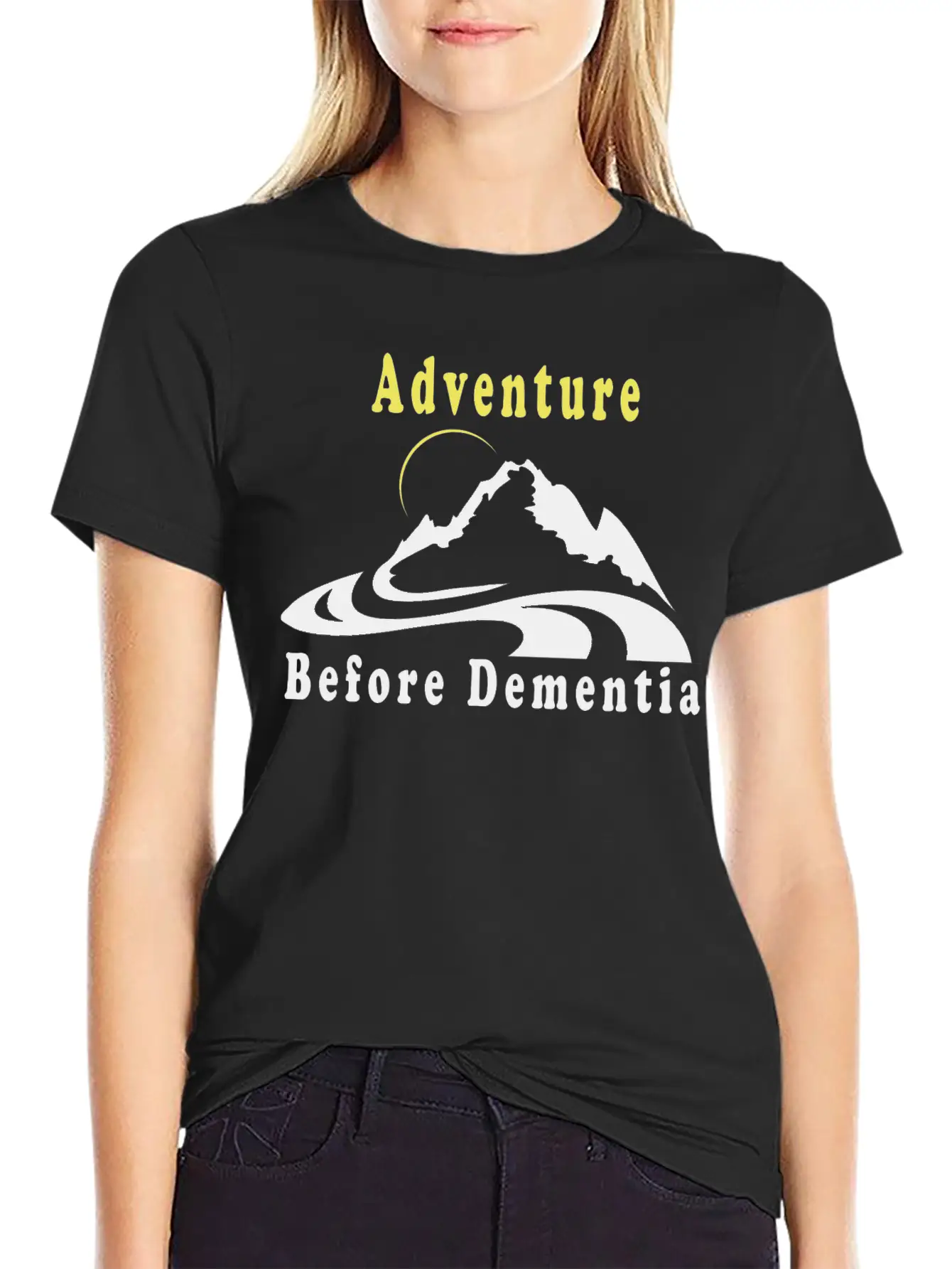 Adventure Before Dementia Unisex Casual T-Shirt – Clean Design For Daily Comfort