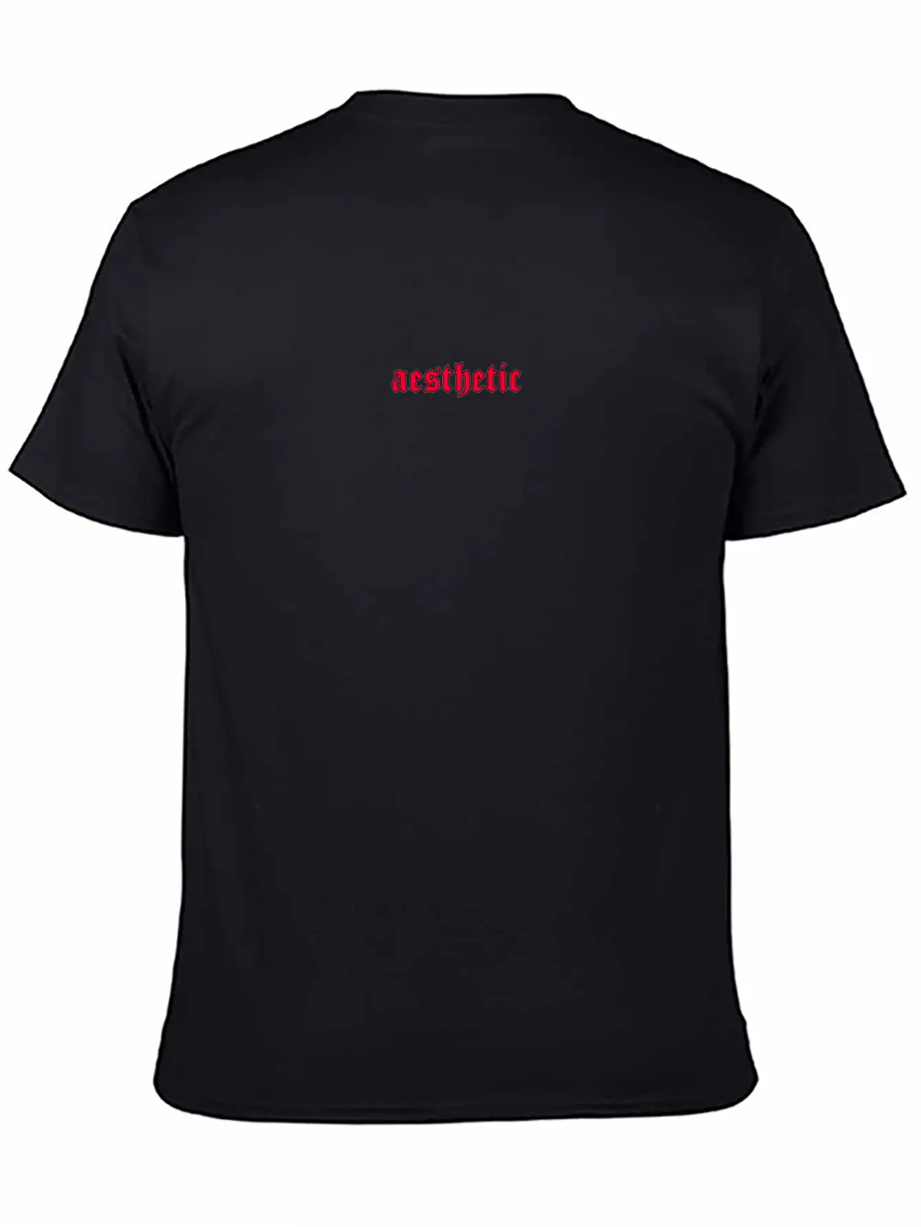 Aesthetic Grunge Aesthetic Red Goth Eboy Egirl Gif Basic Graphic T-Shirt – Daily Comfort In Soft Cotton