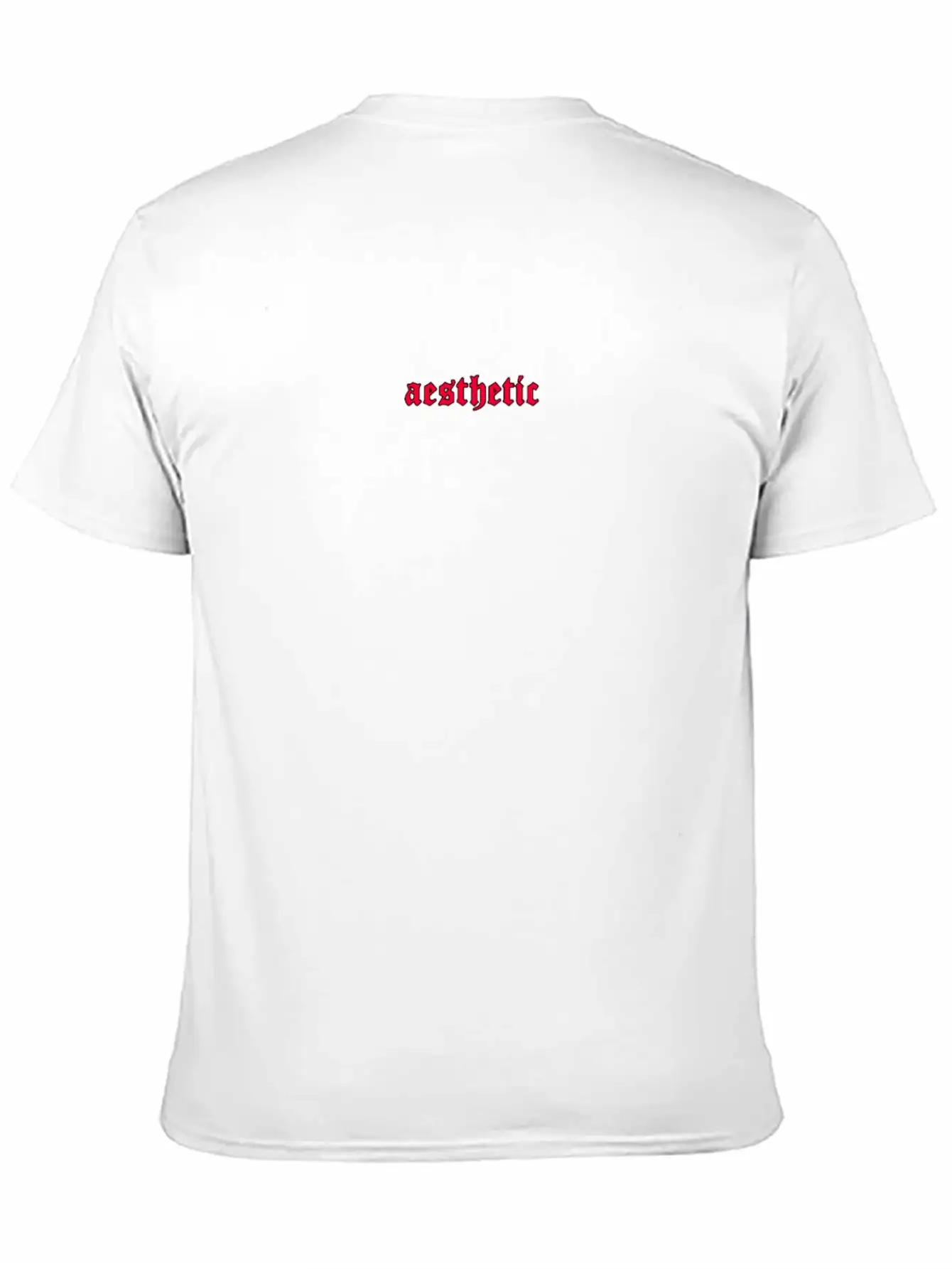 Aesthetic Grunge Aesthetic Red Goth Eboy Egirl Gif Basic Graphic T-Shirt – Daily Comfort In Soft Cotton
