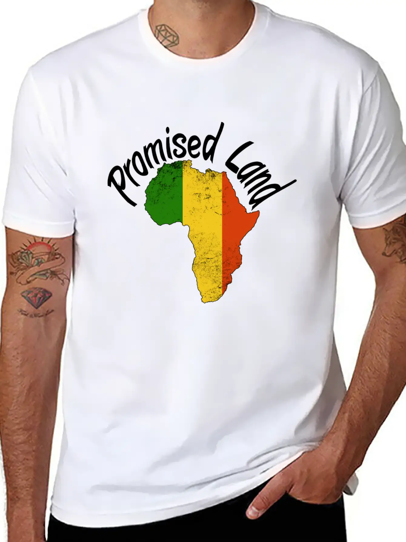 Africa Reggae Soft Cotton Short Sleeve Tee – Unisex Wardrobe Staple