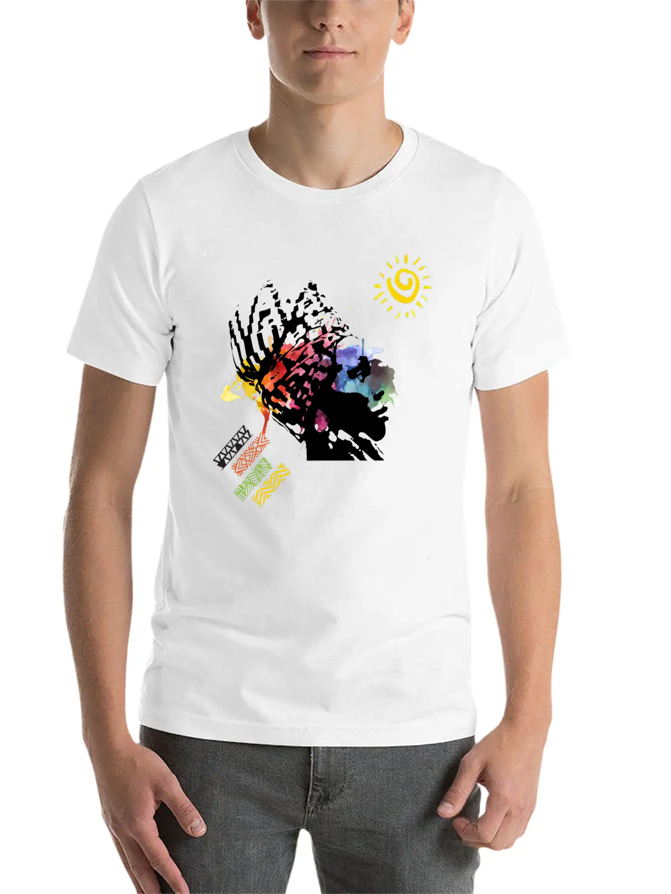 African Beauty Essential Cotton Tee For Daily Outfits – Unisex Style