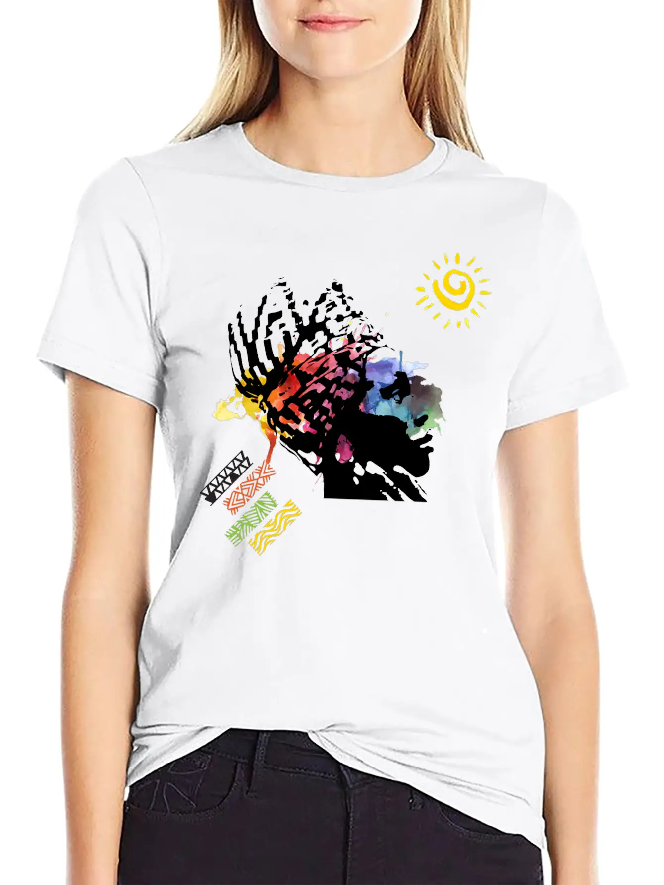 African Beauty Essential Cotton Tee For Daily Outfits – Unisex Style