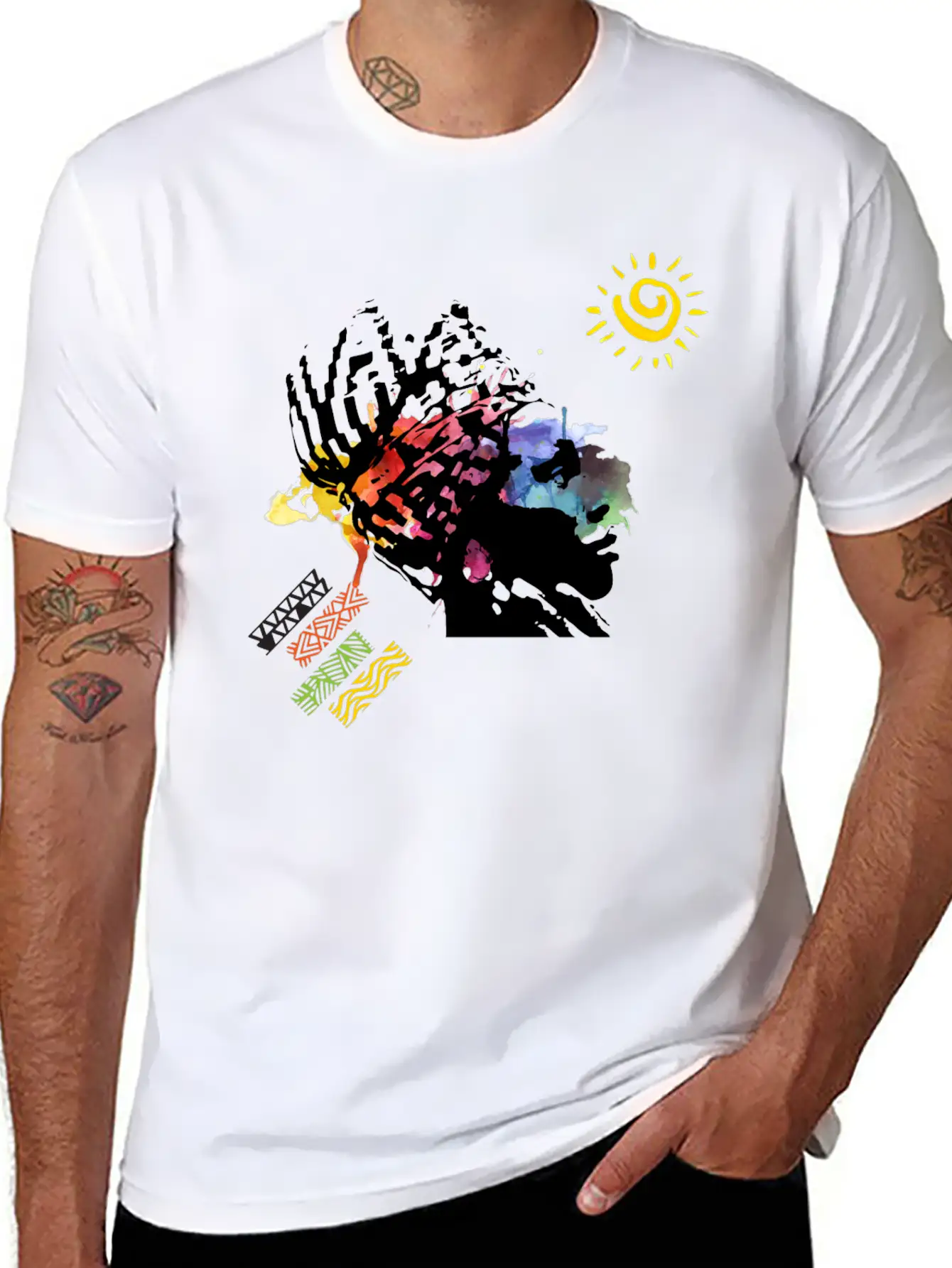 African Beauty Essential Cotton Tee For Daily Outfits – Unisex Style