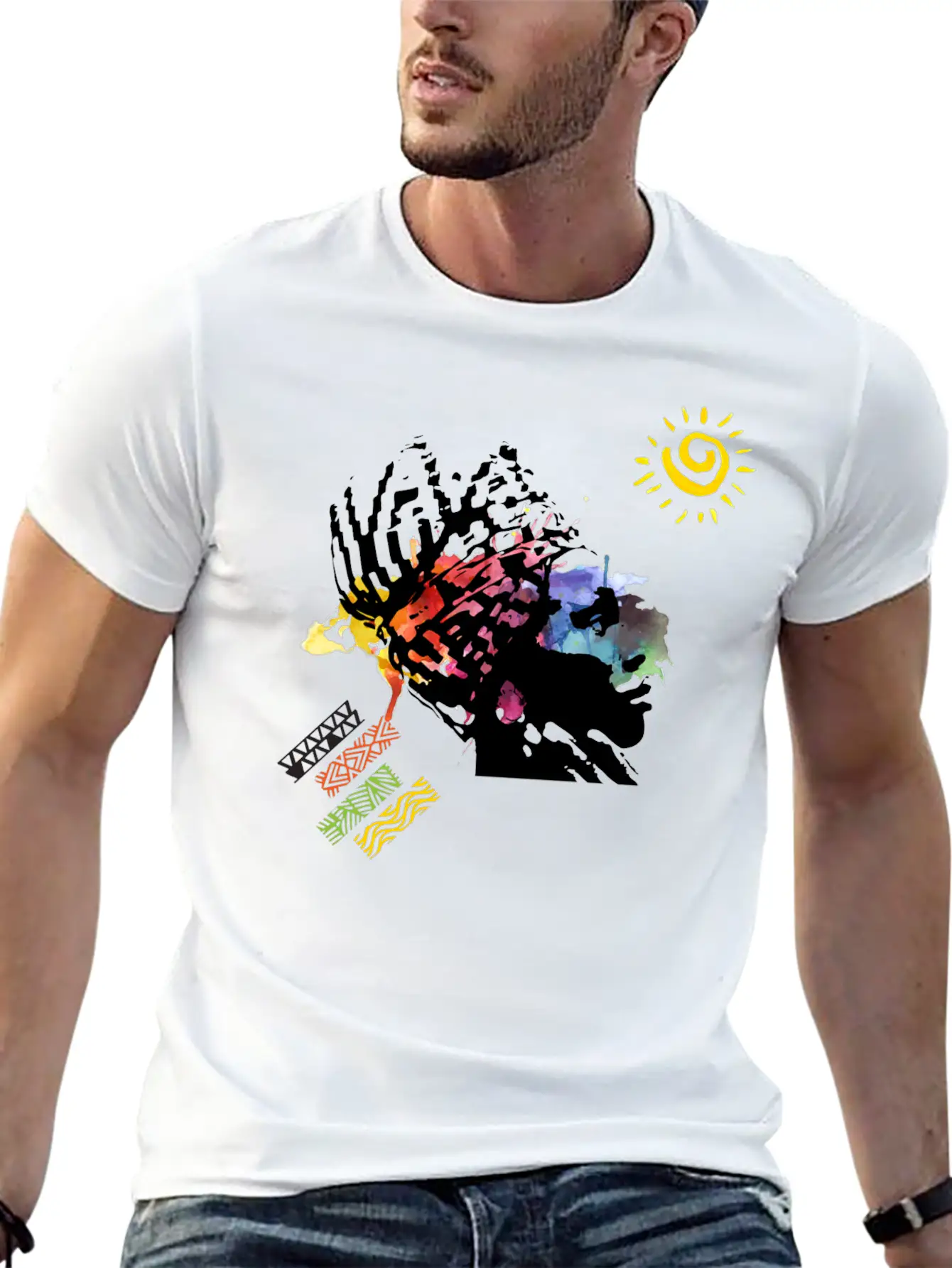 African Beauty Essential Cotton Tee For Daily Outfits – Unisex Style