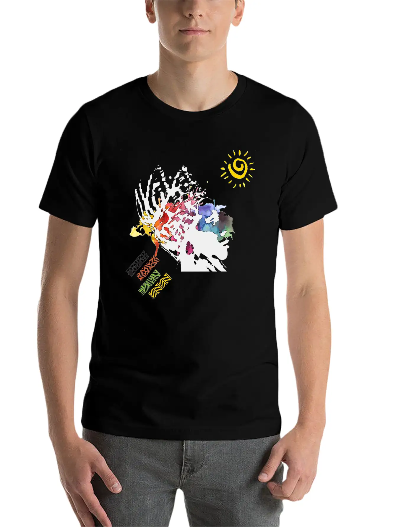 African Beauty Essential Cotton Tee For Daily Outfits – Unisex Style