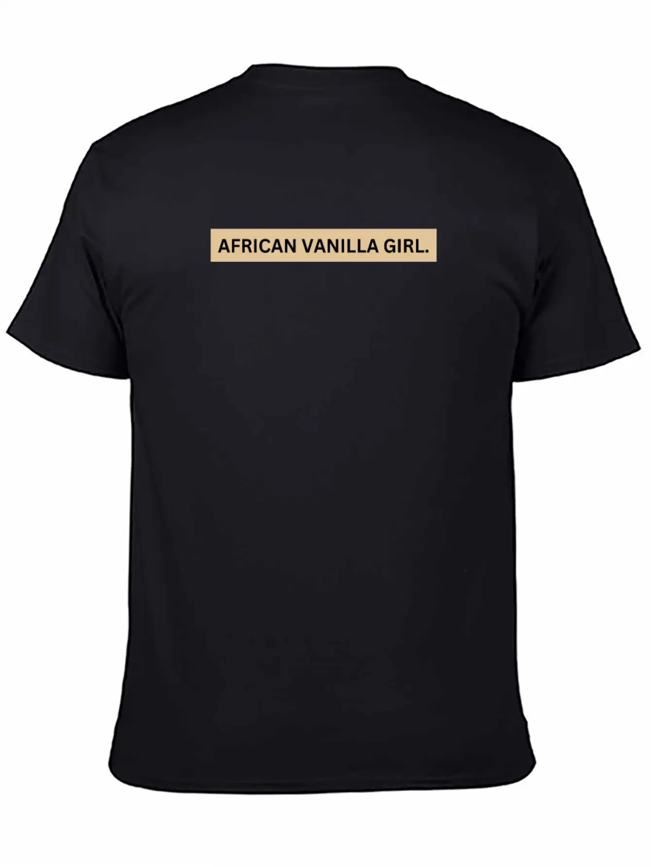African Vanilla Girl Stylish Everyday T-Shirt – Unisex Basic Cotton Tee