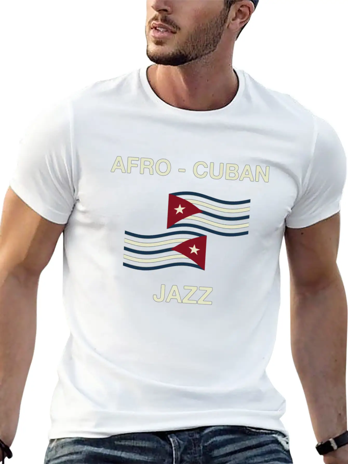 Afro Cuban Jazz Classic Fit Graphic Tee For Daily Comfort – Unisex Cotton Shirt