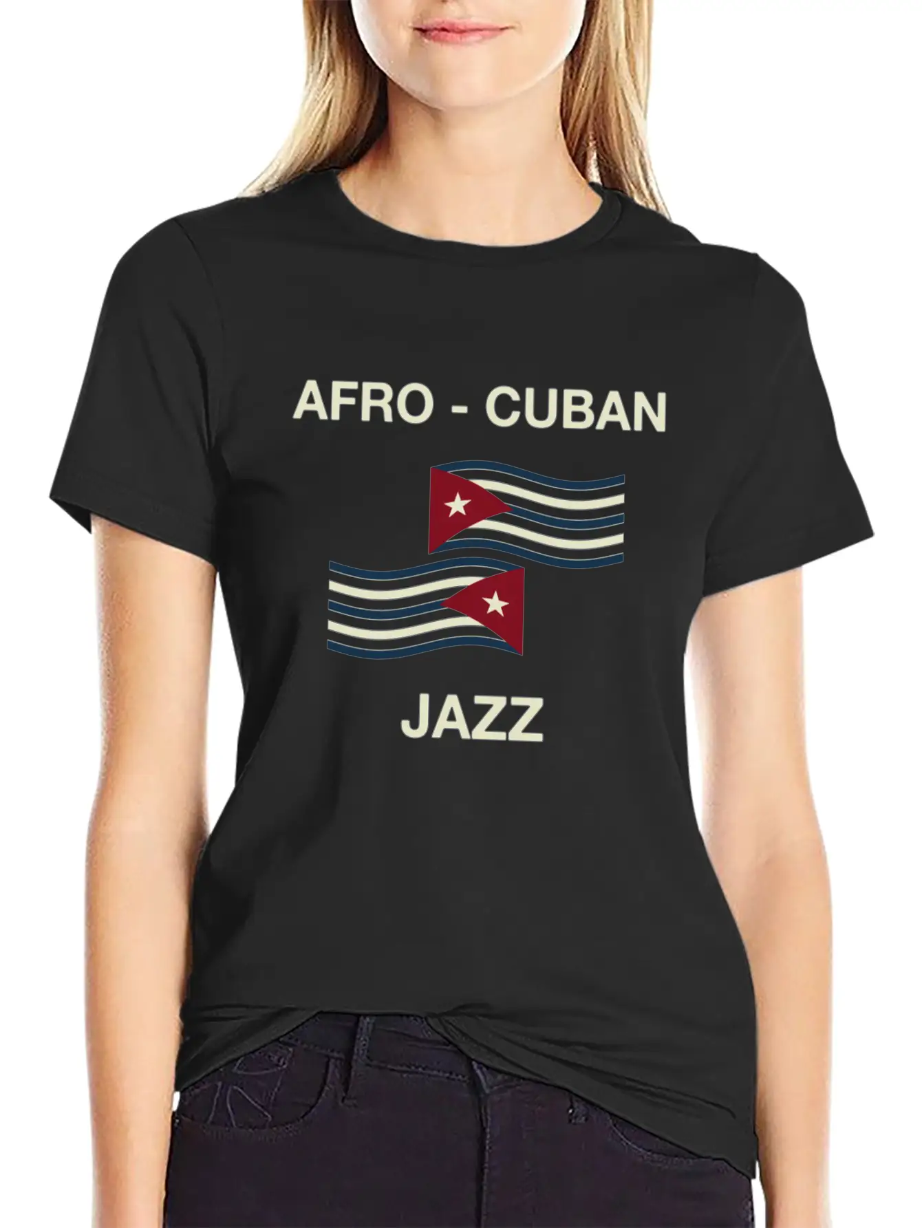 Afro Cuban Jazz Classic Fit Graphic Tee For Daily Comfort – Unisex Cotton Shirt