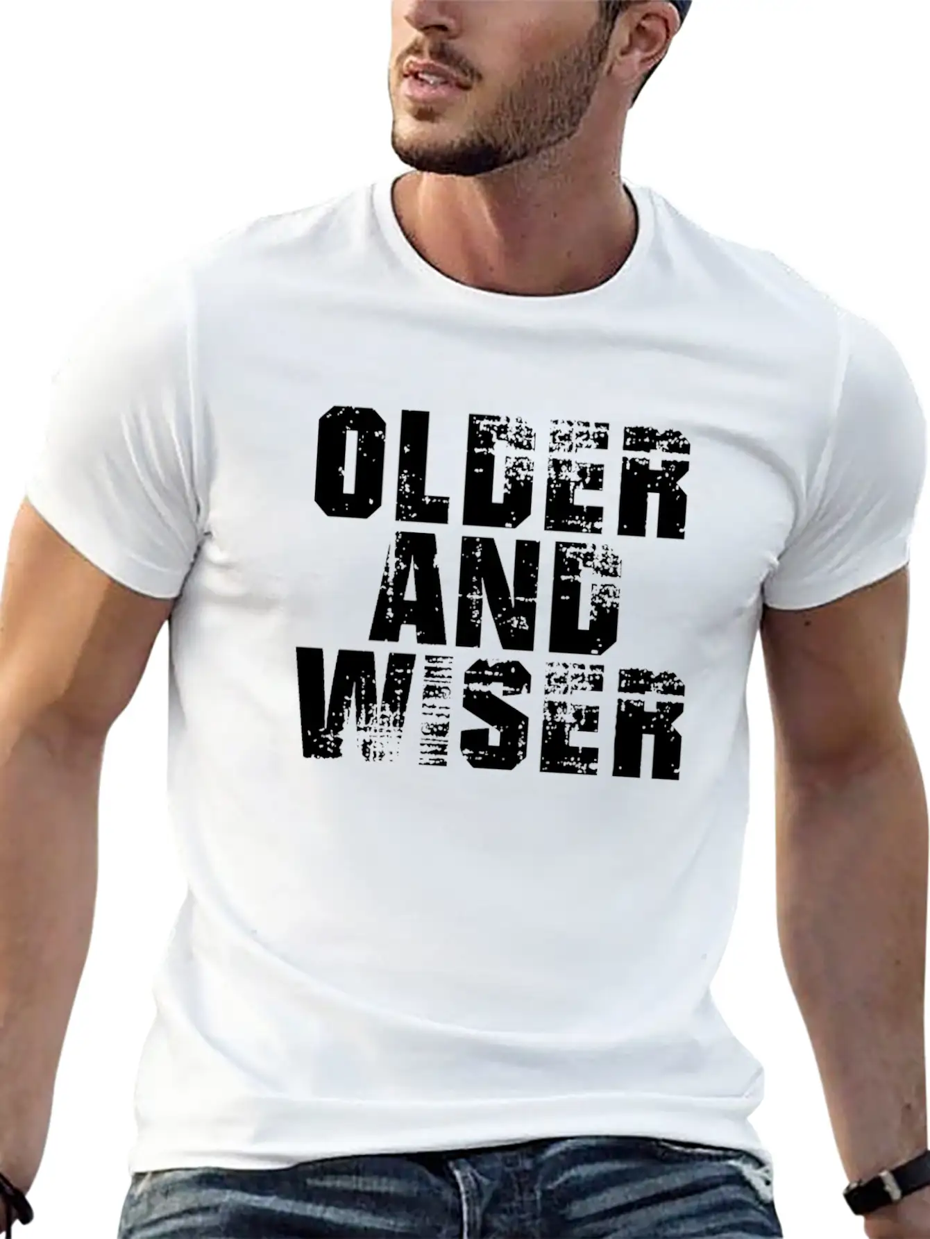 Aged Knowledge Lightweight Cotton T-Shirt – Daily Comfort Graphic Shirt