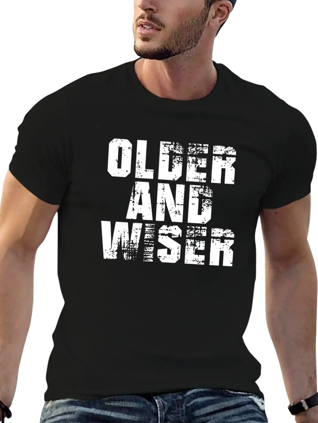 Aged Knowledge Lightweight Cotton T-Shirt – Daily Comfort Graphic Shirt