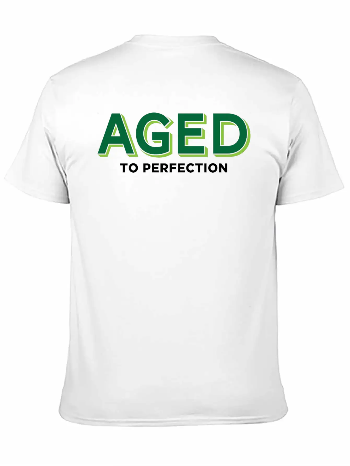 Aged To Perfection! Lightweight Cotton T-Shirt – Daily Comfort Graphic Shirt