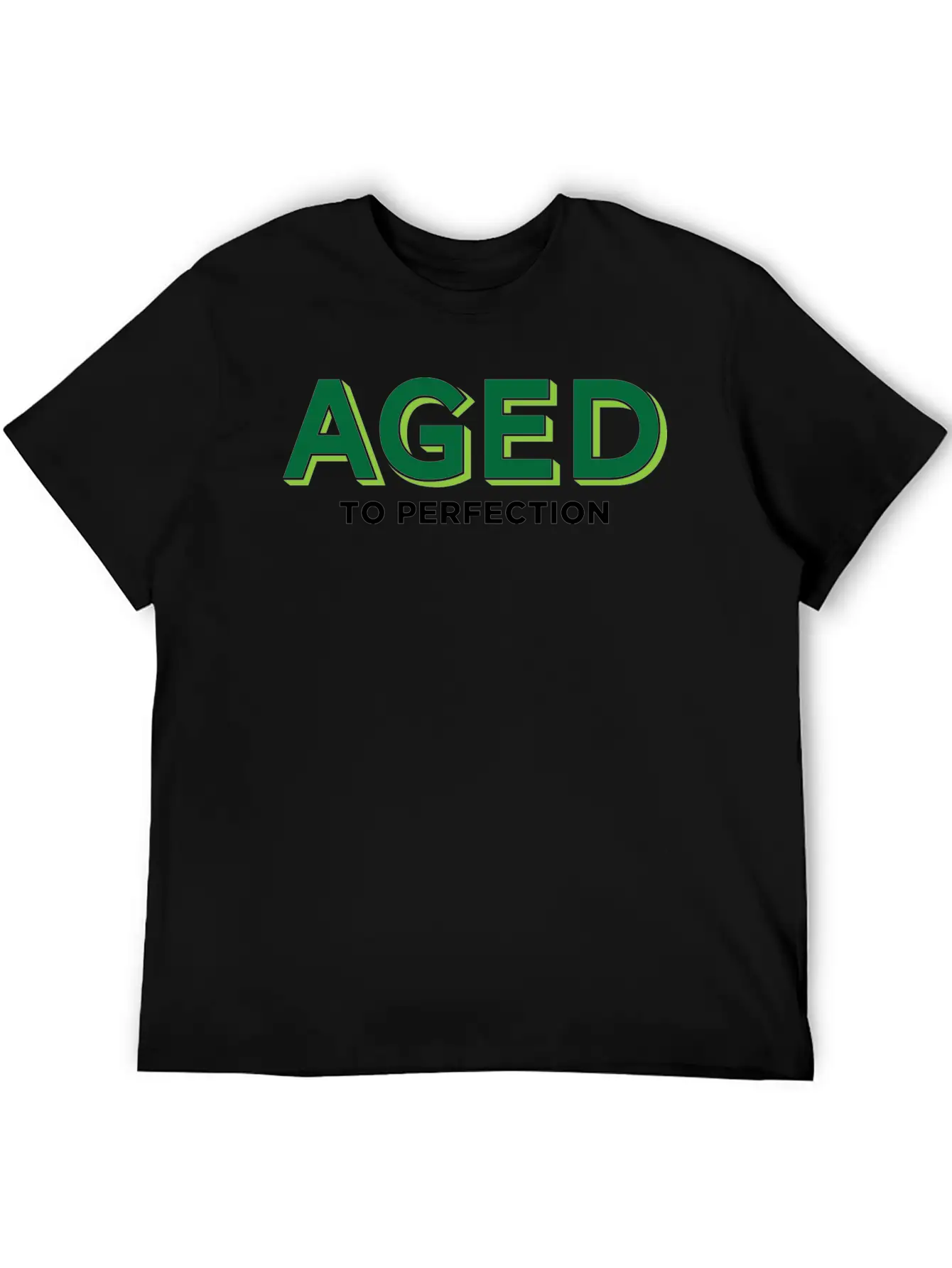 Aged To Perfection! Lightweight Cotton T-Shirt – Daily Comfort Graphic Shirt