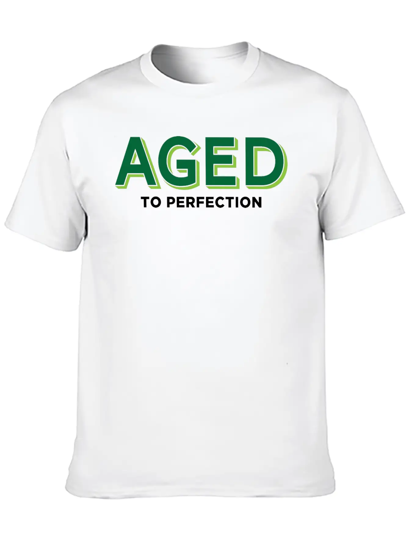 Aged To Perfection! Lightweight Cotton T-Shirt – Daily Comfort Graphic Shirt