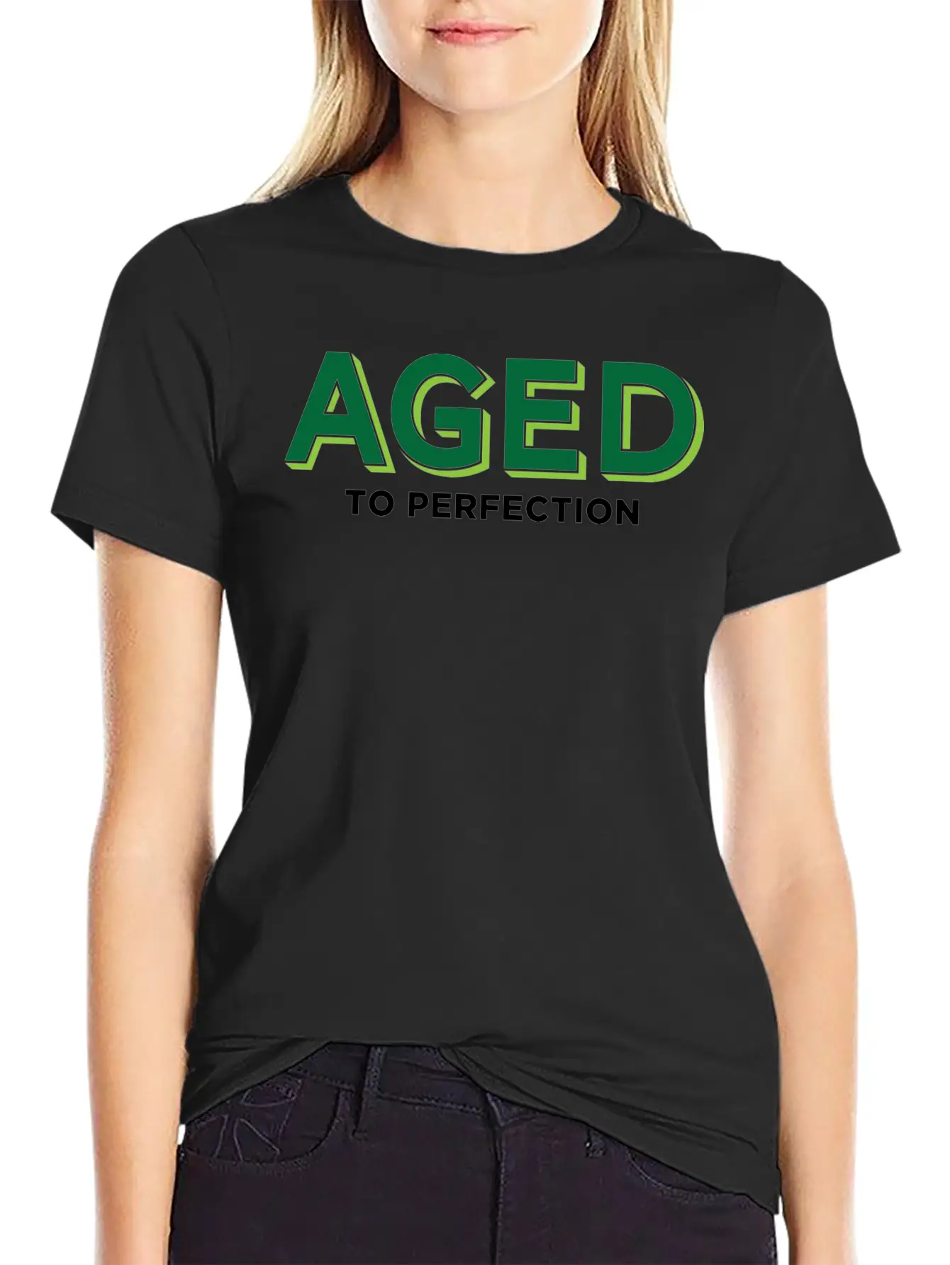 Aged To Perfection! Lightweight Cotton T-Shirt – Daily Comfort Graphic Shirt