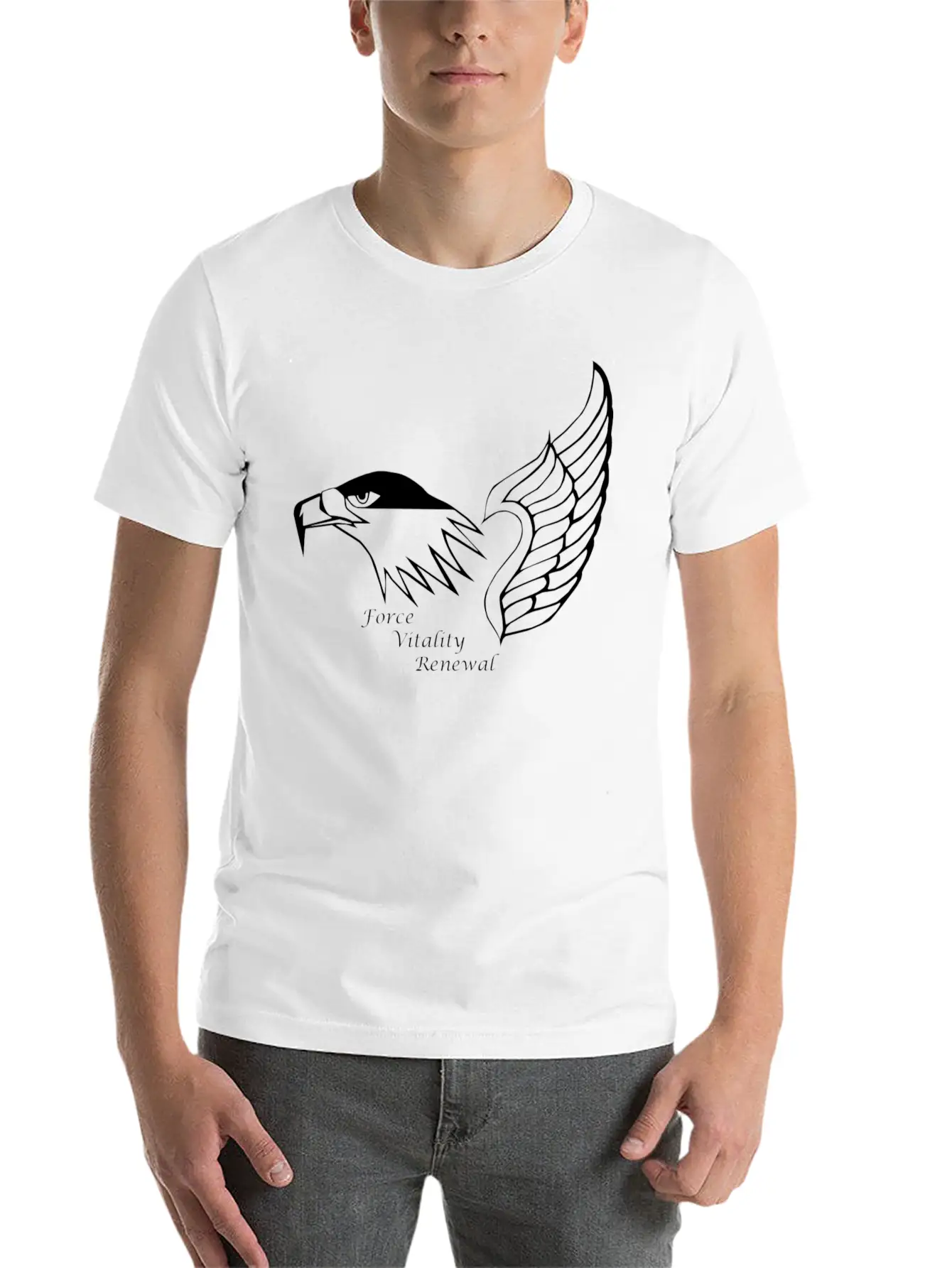 Aguila Classic Fit Graphic Tee For Daily Comfort – Unisex Cotton Shirt