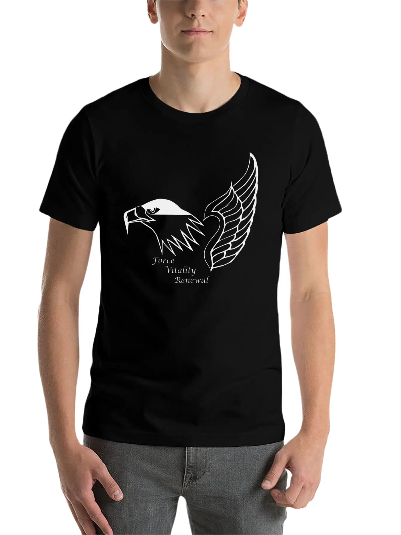Aguila Classic Fit Graphic Tee For Daily Comfort – Unisex Cotton Shirt