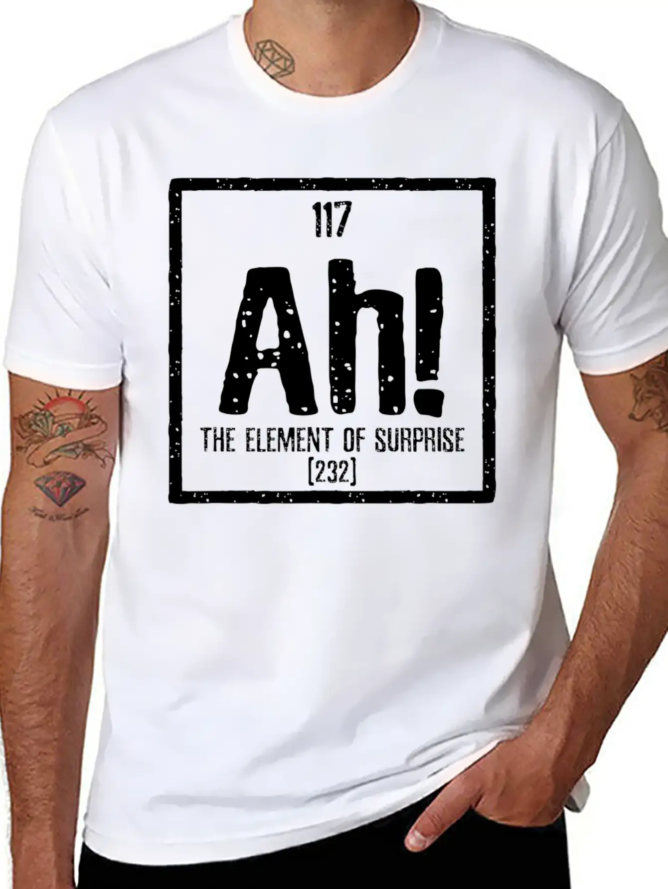 Ah Element Of Surprise Modern Fit Casual T-Shirt – Clean And Versatile Design