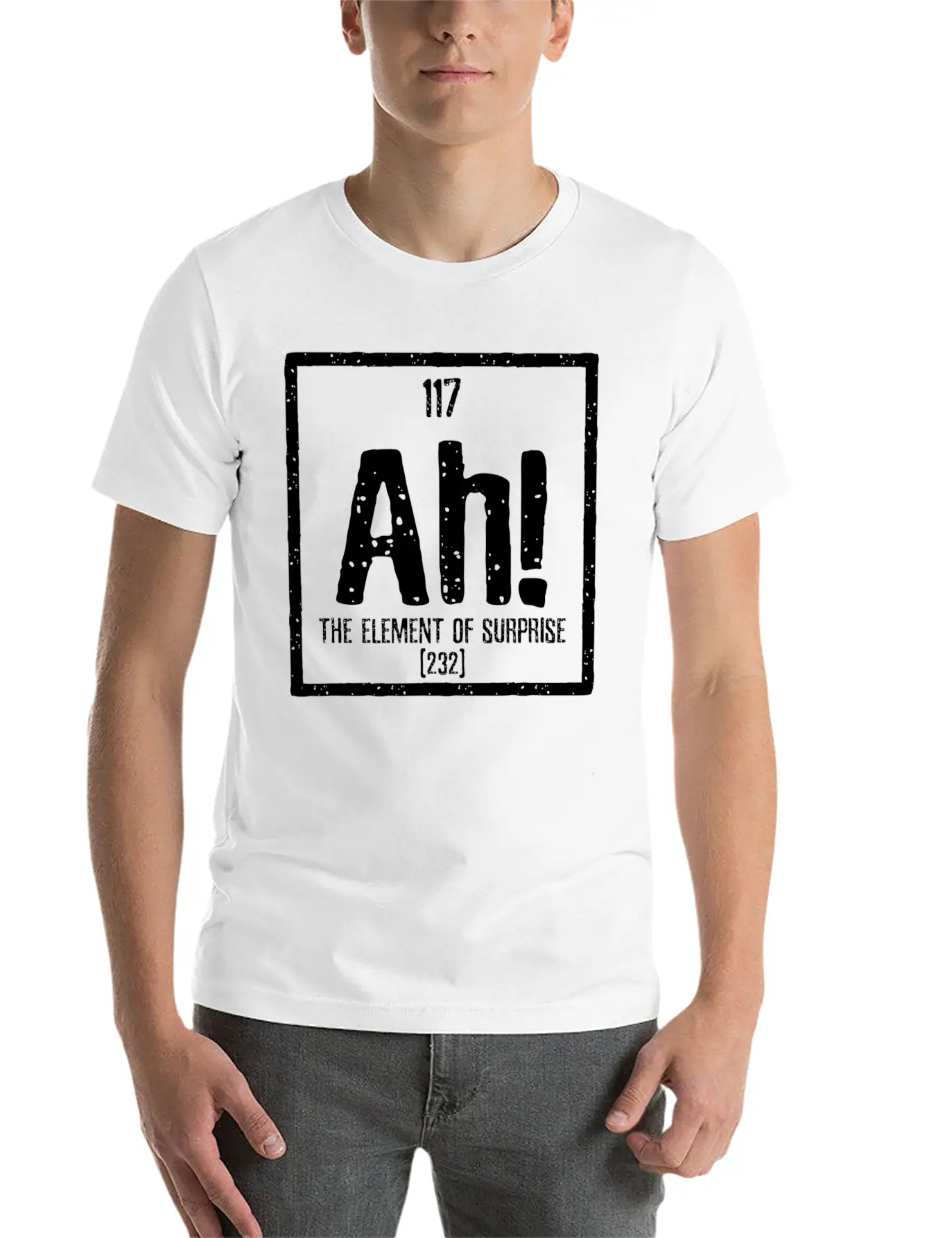 Ah Element Of Surprise Modern Fit Casual T-Shirt – Clean And Versatile Design