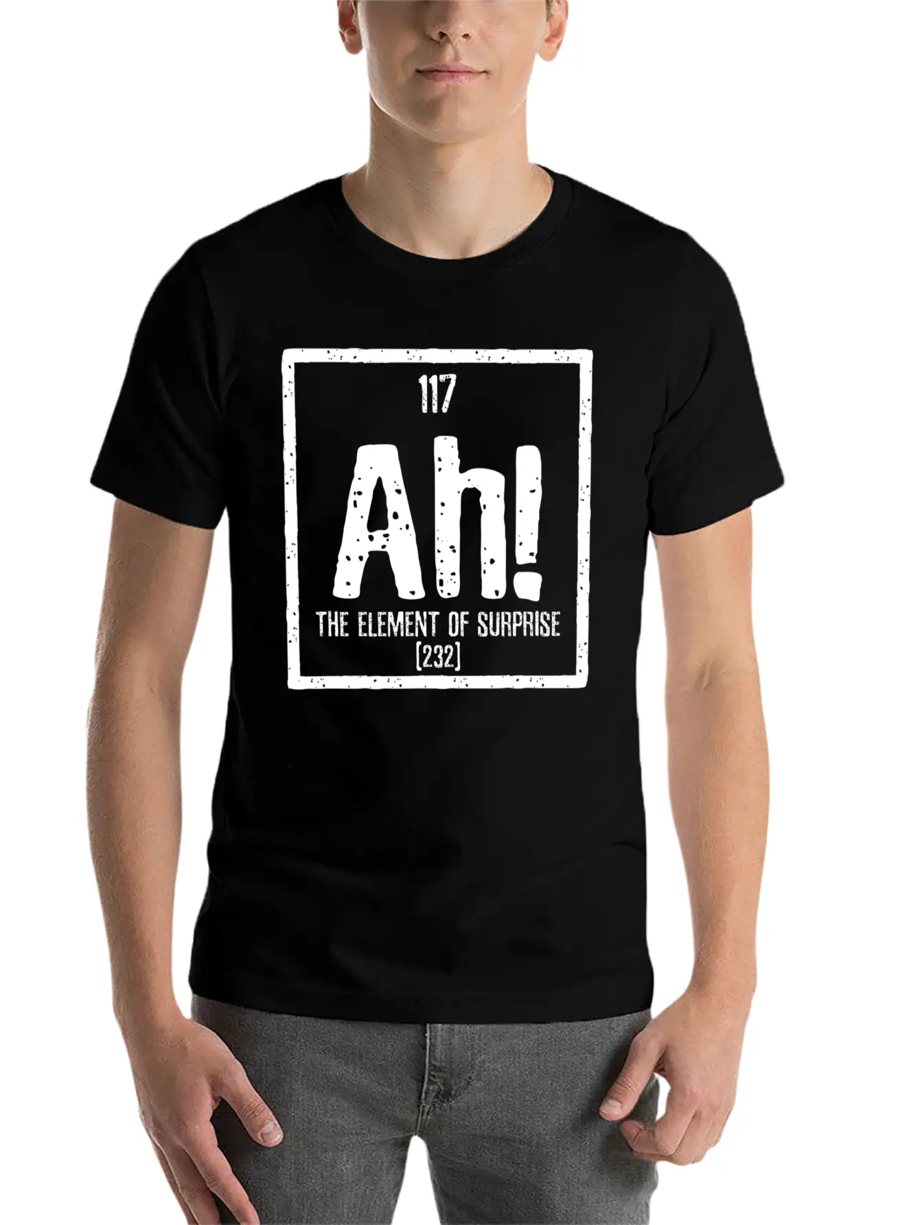 Ah Element Of Surprise Modern Fit Casual T-Shirt – Clean And Versatile Design