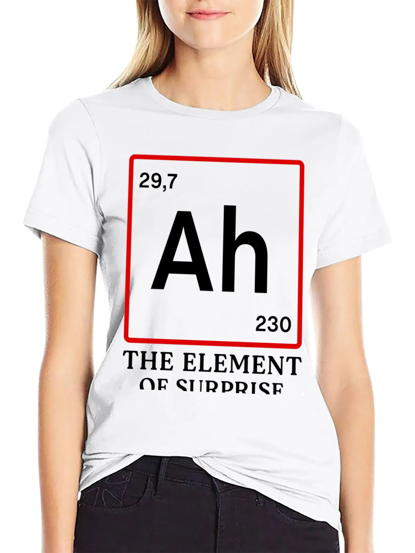 Ah Element Of Surprise Unisex Casual T-Shirt – Clean Design For Daily Comfort