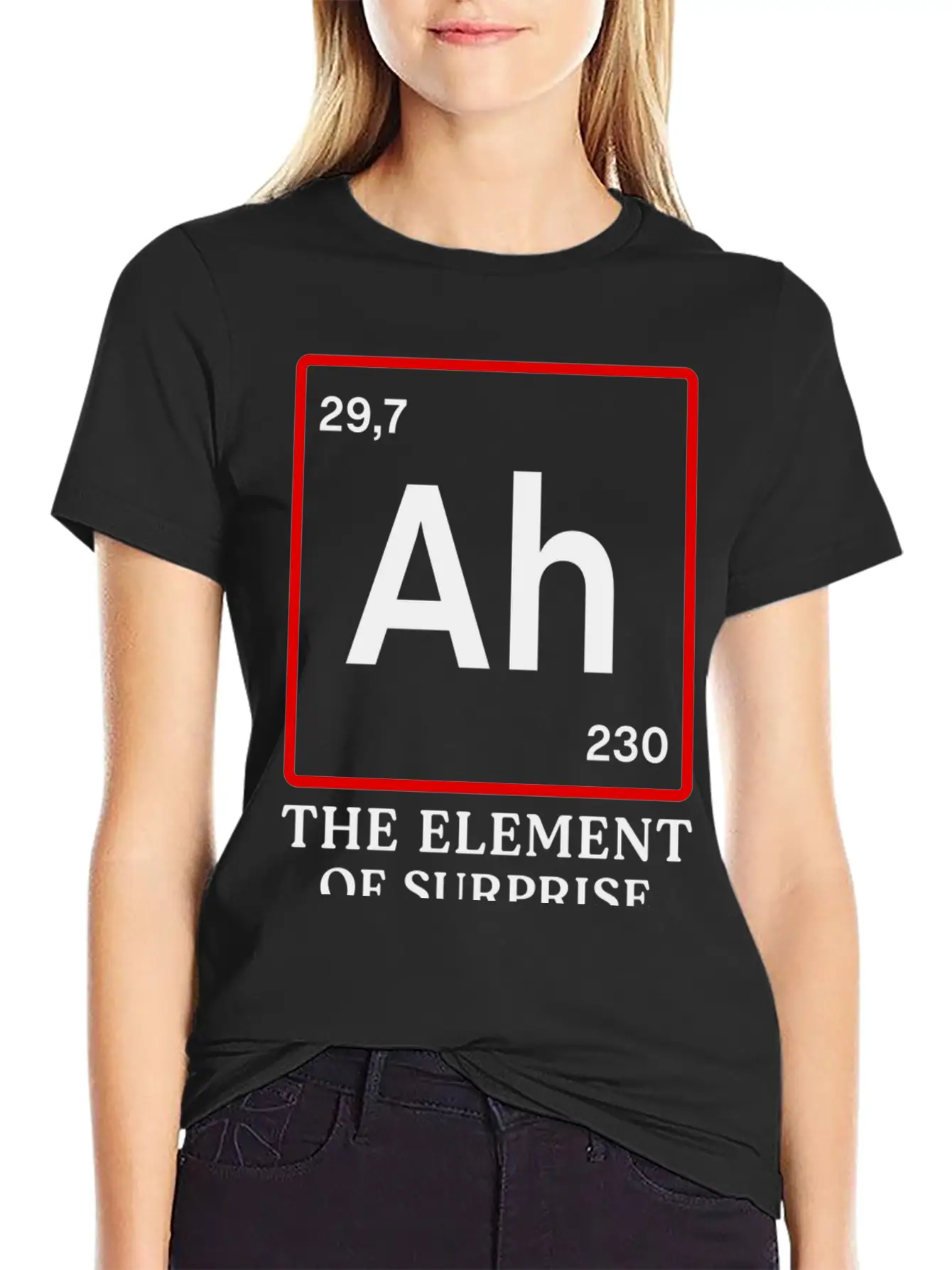 Ah Element Of Surprise Unisex Casual T-Shirt – Clean Design For Daily Comfort