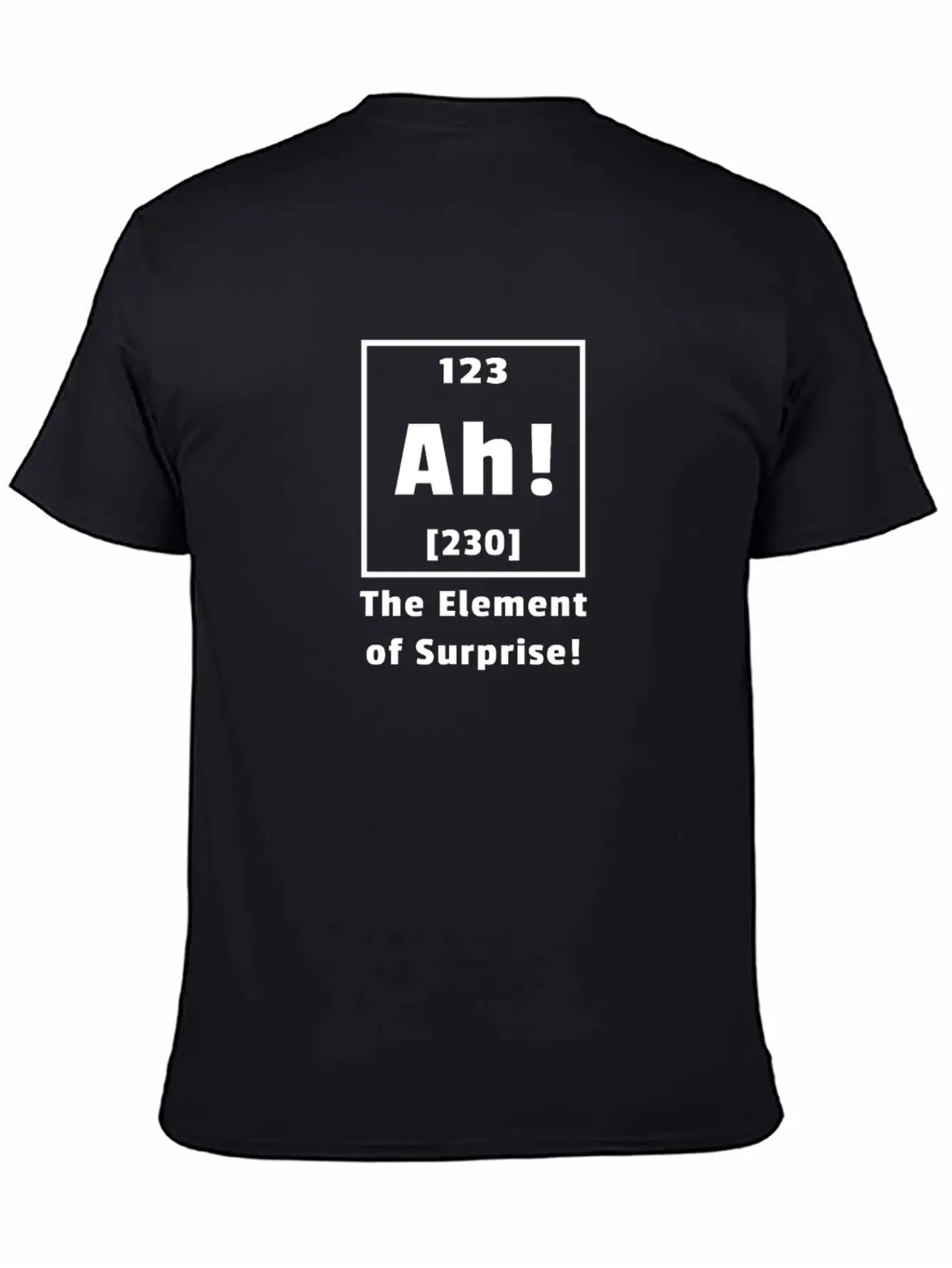 Ah! The Element Of Surprise! Soft Cotton Short Sleeve Tee – Unisex Wardrobe Staple