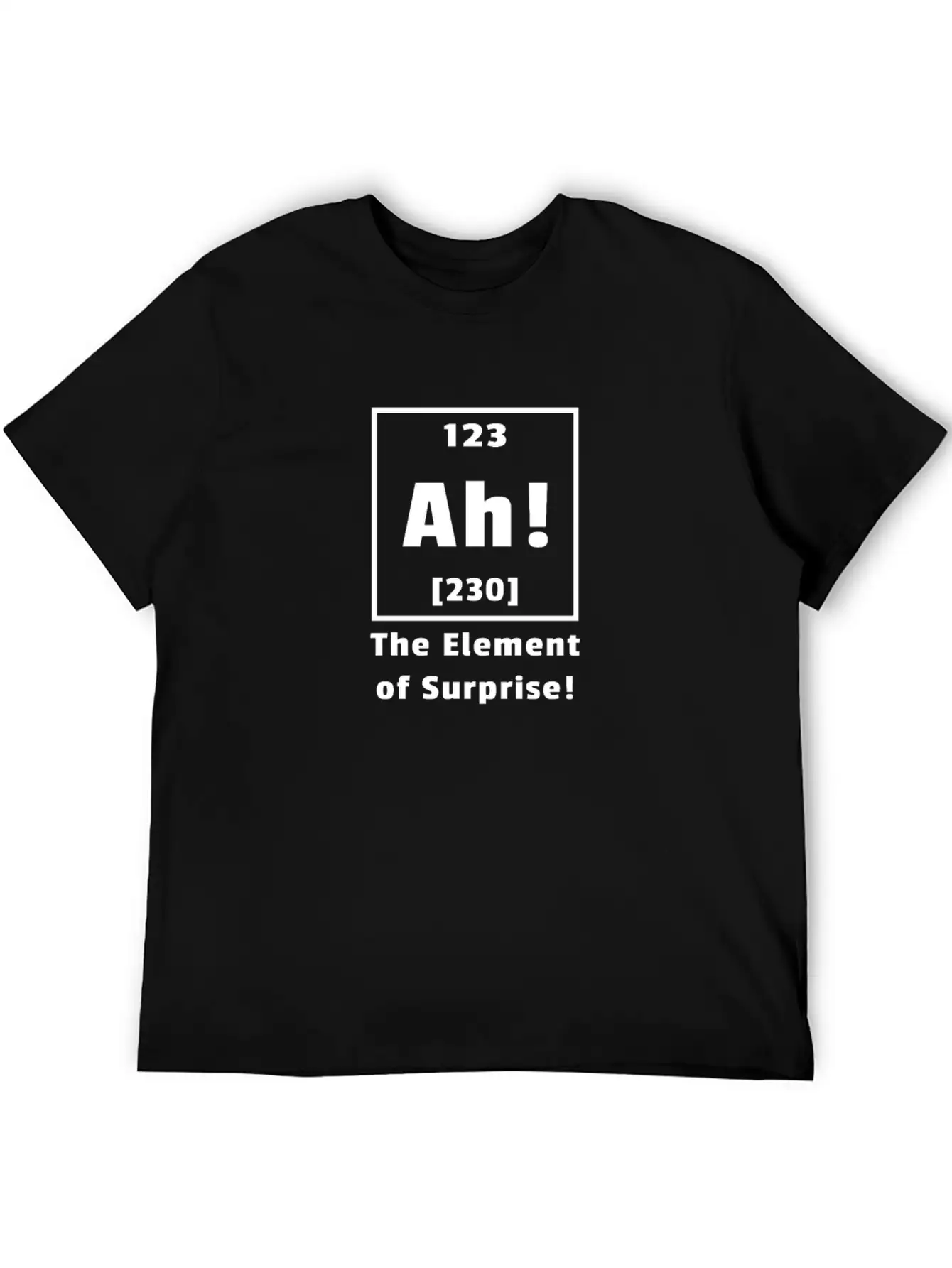Ah! The Element Of Surprise! Soft Cotton Short Sleeve Tee – Unisex Wardrobe Staple