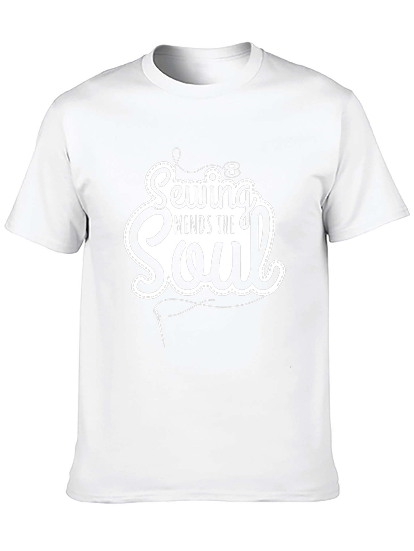 Sewing Mends The Soul Graphic T-Shirt