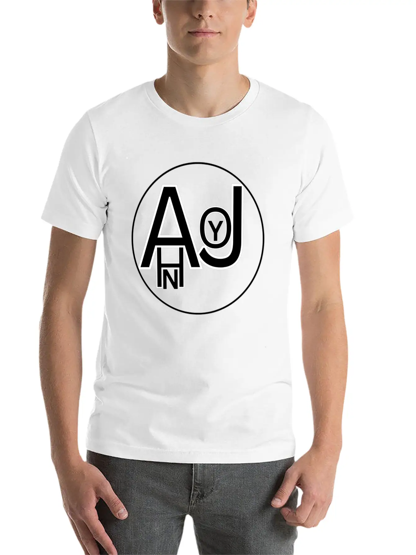 AHN JOY Unisex Casual T-Shirt – Clean Design For Daily Comfort