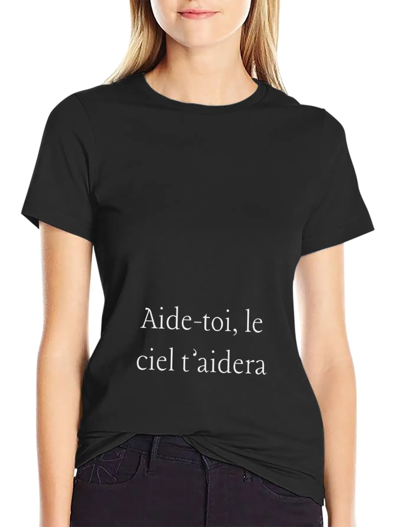 Aide-toi, Le Ciel T'aidera Soft Cotton Short Sleeve Tee – Unisex Wardrobe Staple