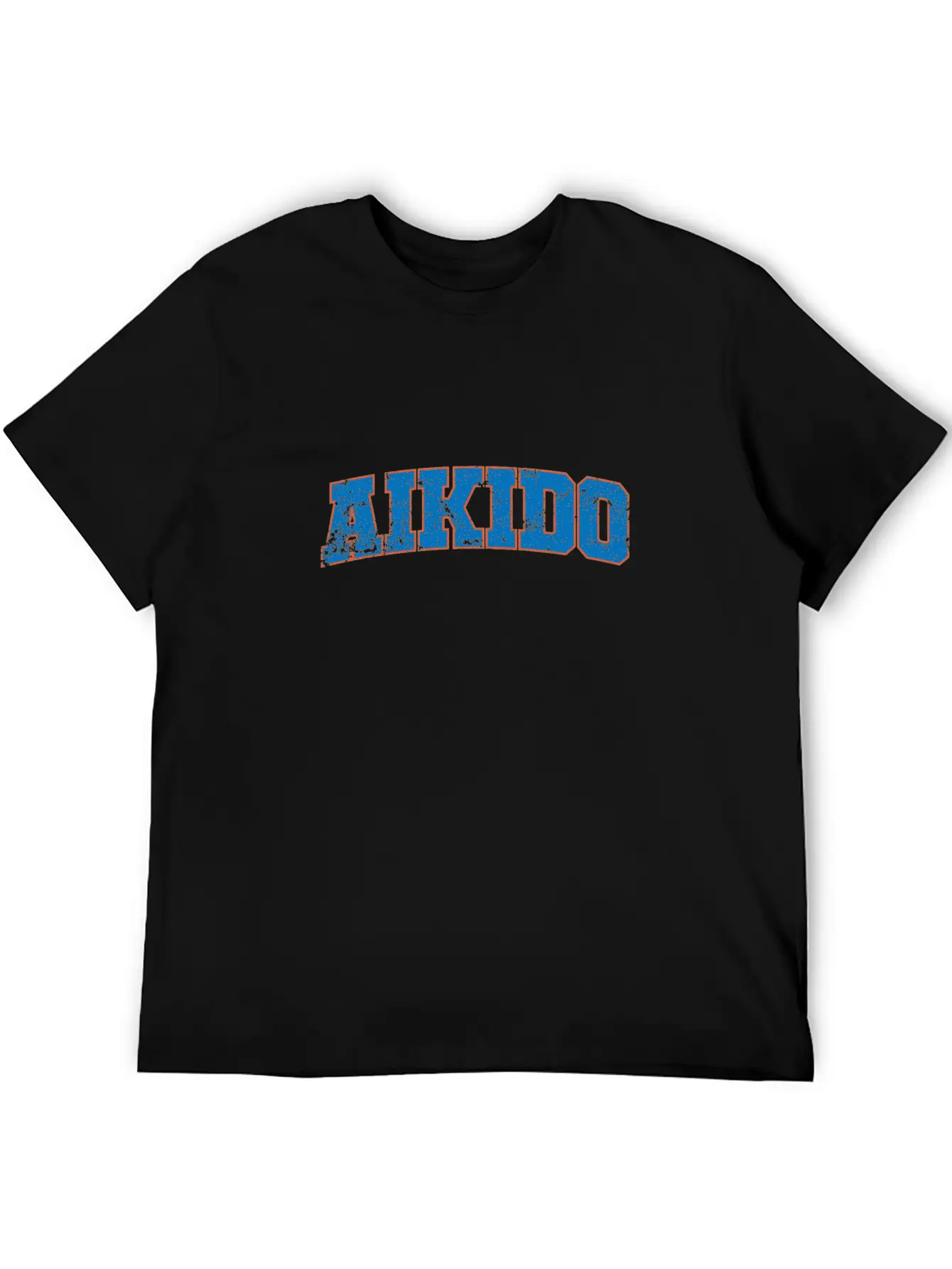 Aikido Sport Training Martial Arts Essential Cotton Tee For Daily Outfits – Unisex Style