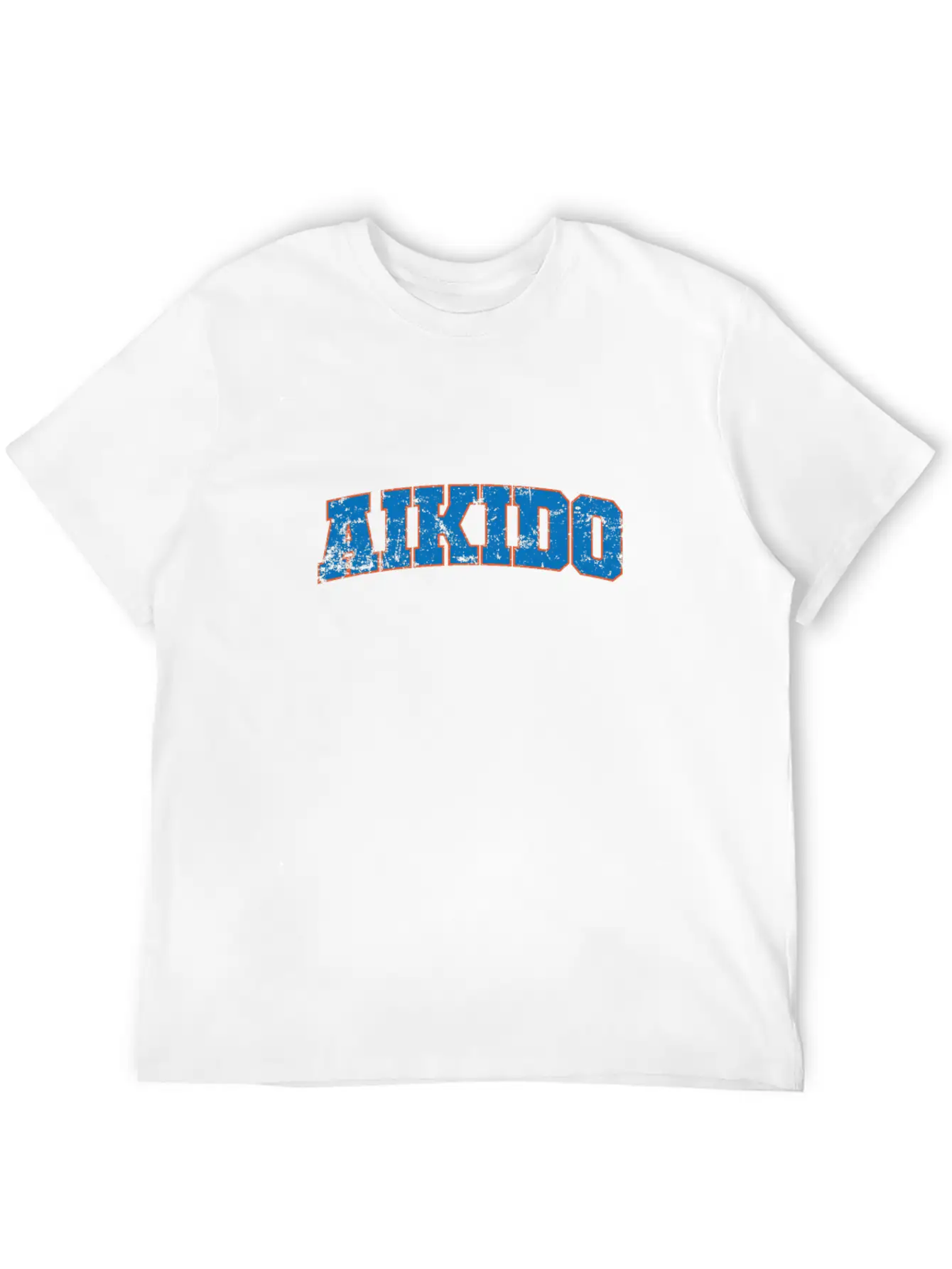 Aikido Sport Training Martial Arts Essential Cotton Tee For Daily Outfits – Unisex Style