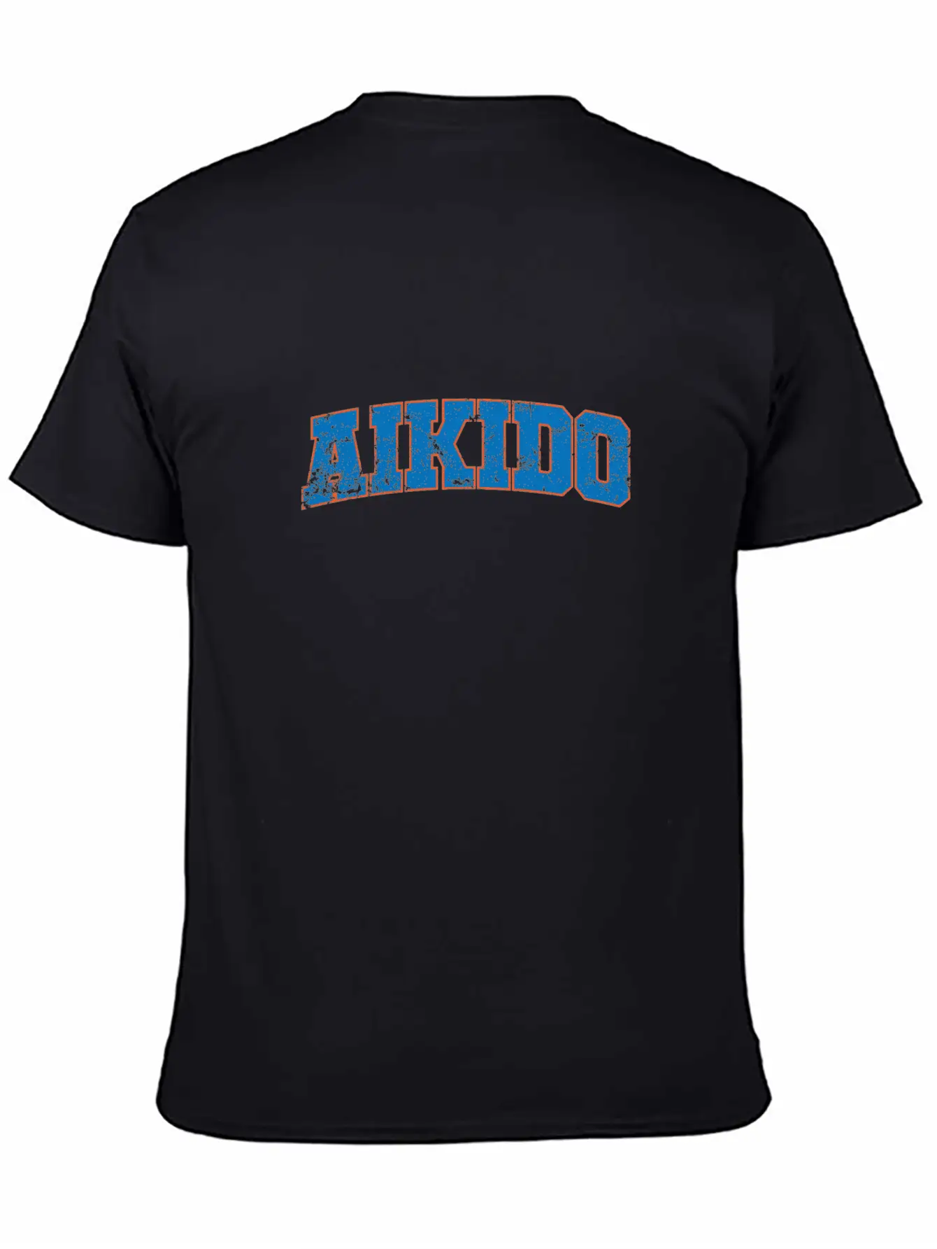 Aikido Sport Training Martial Arts Essential Cotton Tee For Daily Outfits – Unisex Style