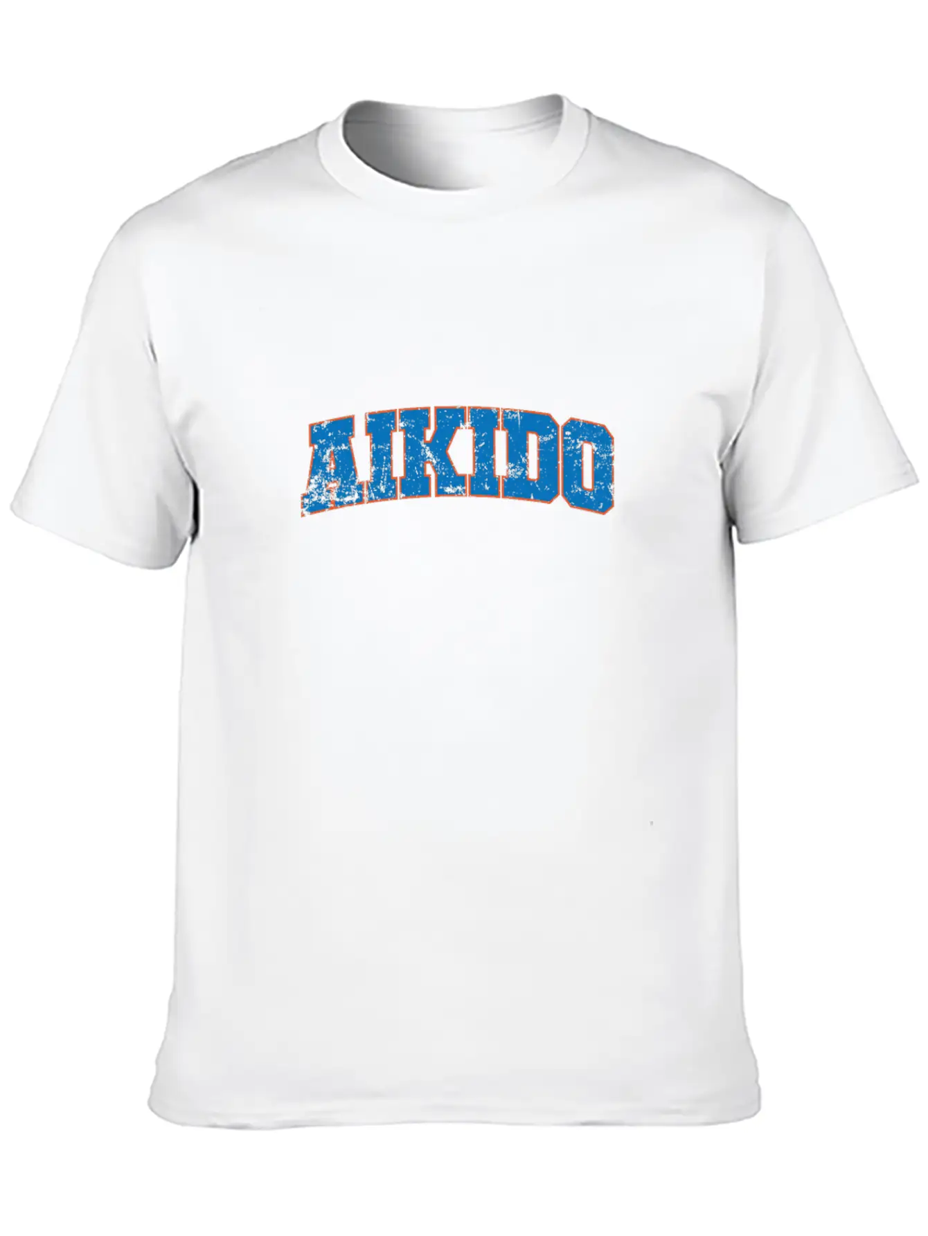 Aikido Sport Training Martial Arts Essential Cotton Tee For Daily Outfits – Unisex Style