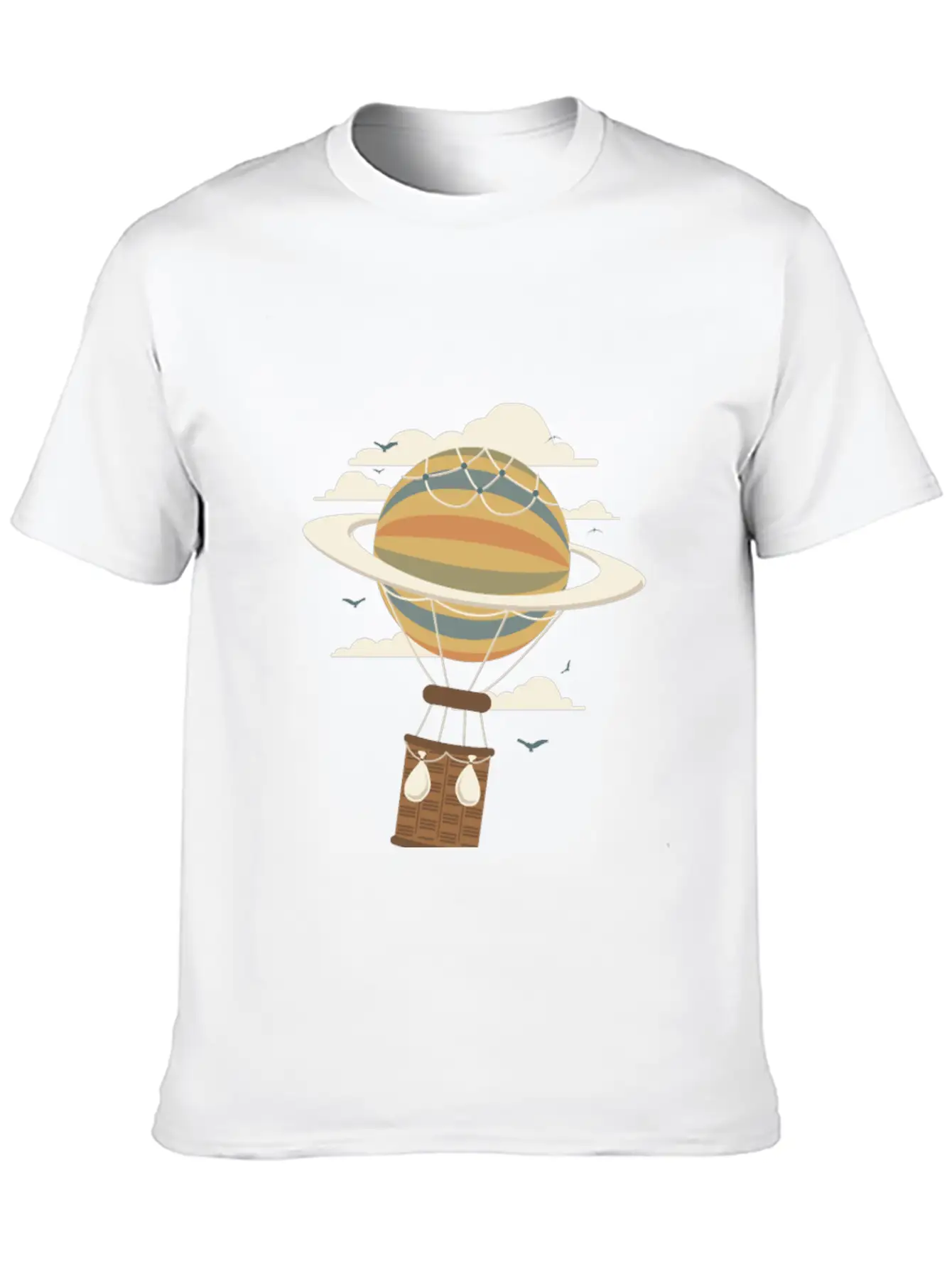 Air Baloon Essential Cotton Tee For Daily Outfits – Unisex Style