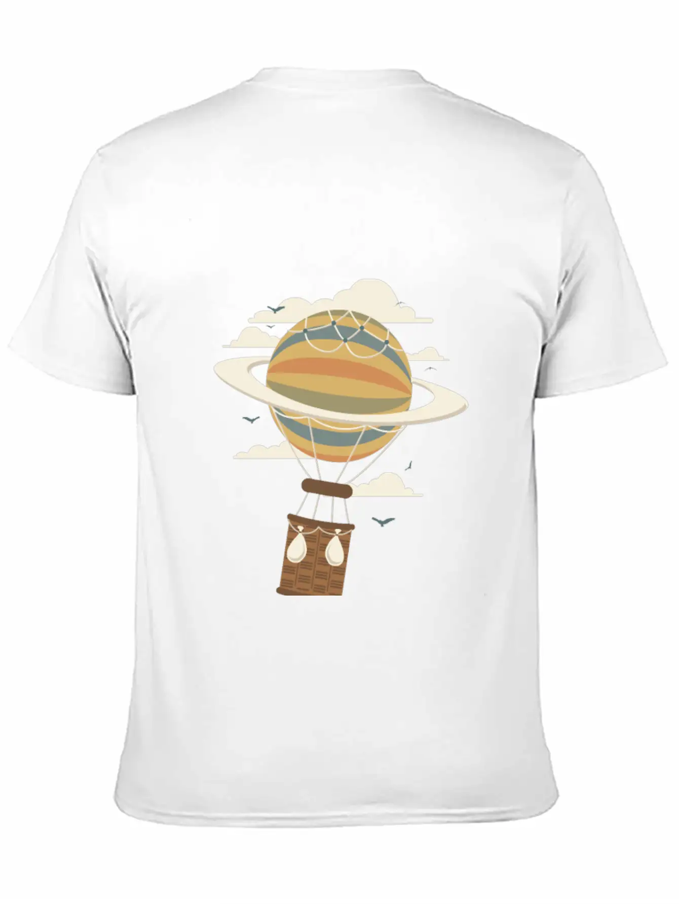 Air Baloon Essential Cotton Tee For Daily Outfits – Unisex Style