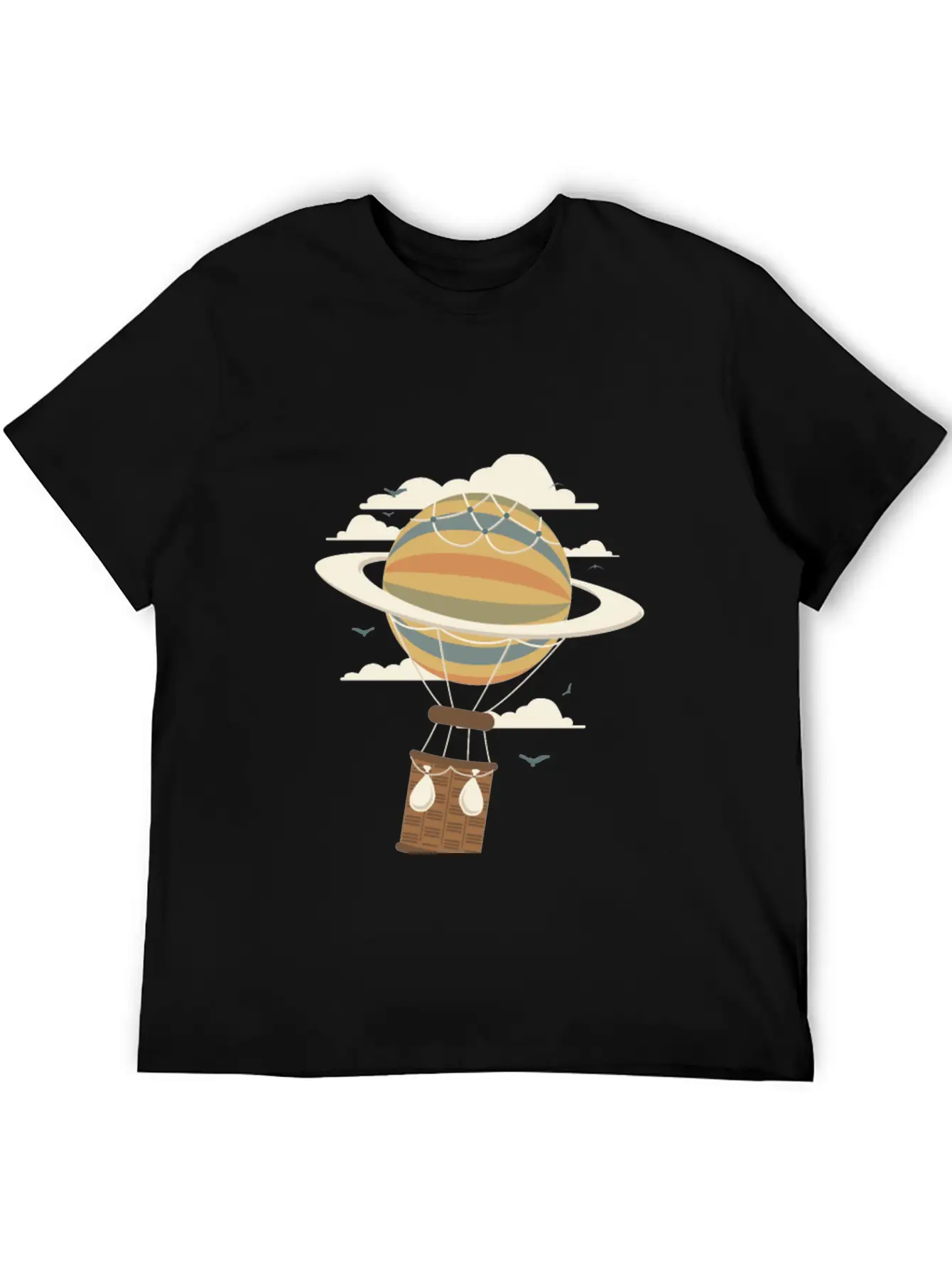 Air Baloon Essential Cotton Tee For Daily Outfits – Unisex Style