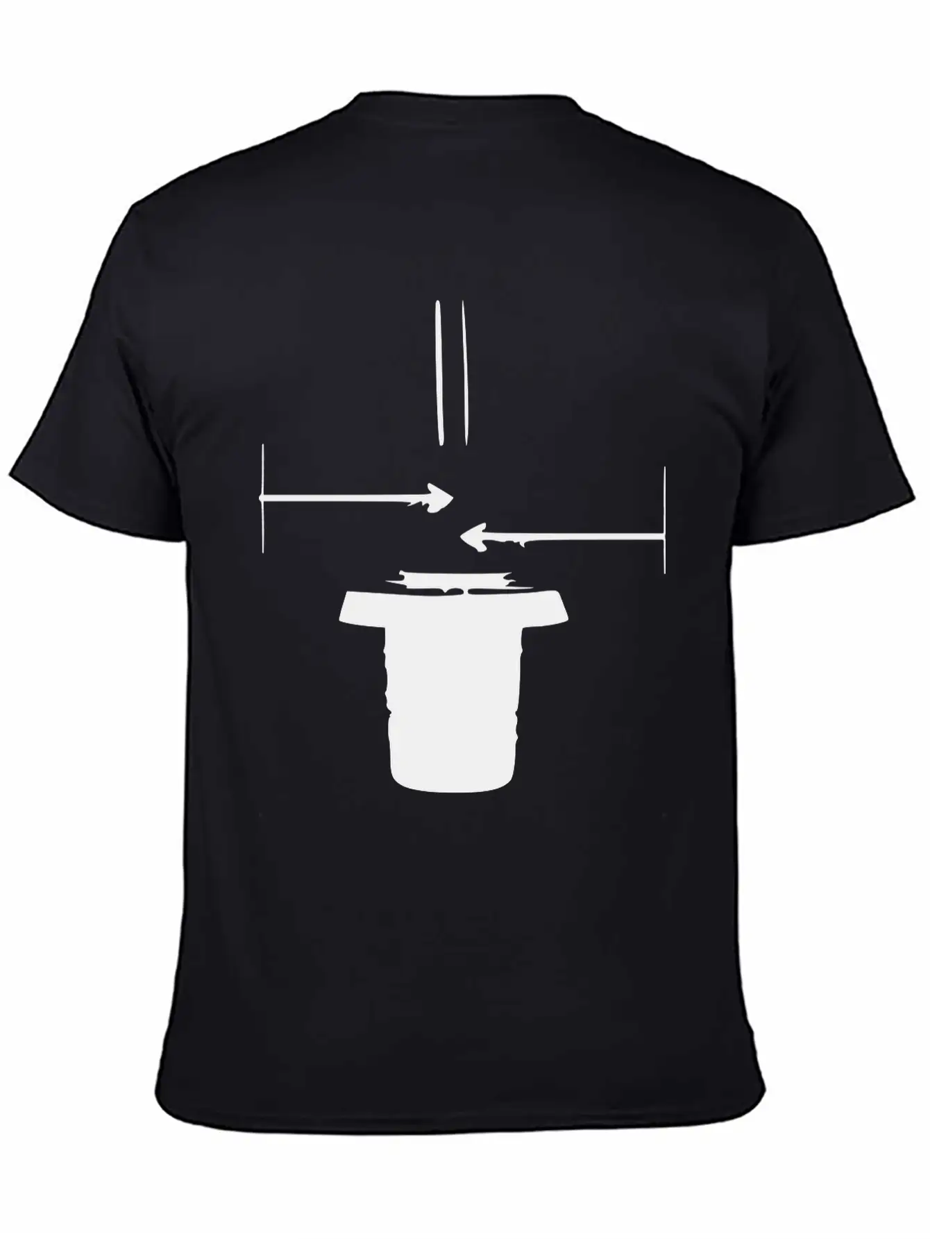 Air Intake Holes Unisex Casual T-Shirt – Clean Design For Daily Comfort