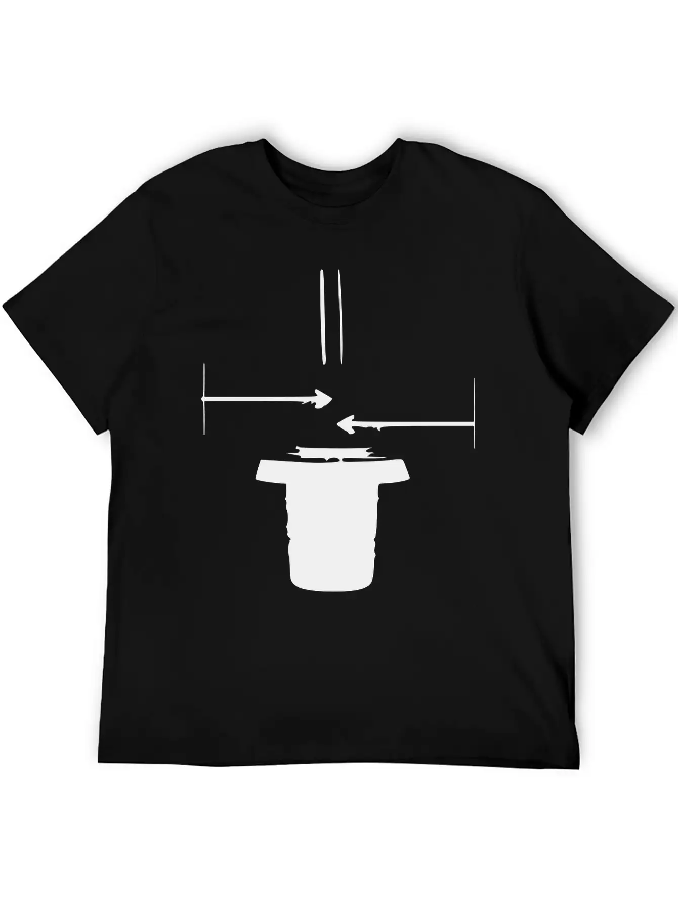 Air Intake Holes Unisex Casual T-Shirt – Clean Design For Daily Comfort