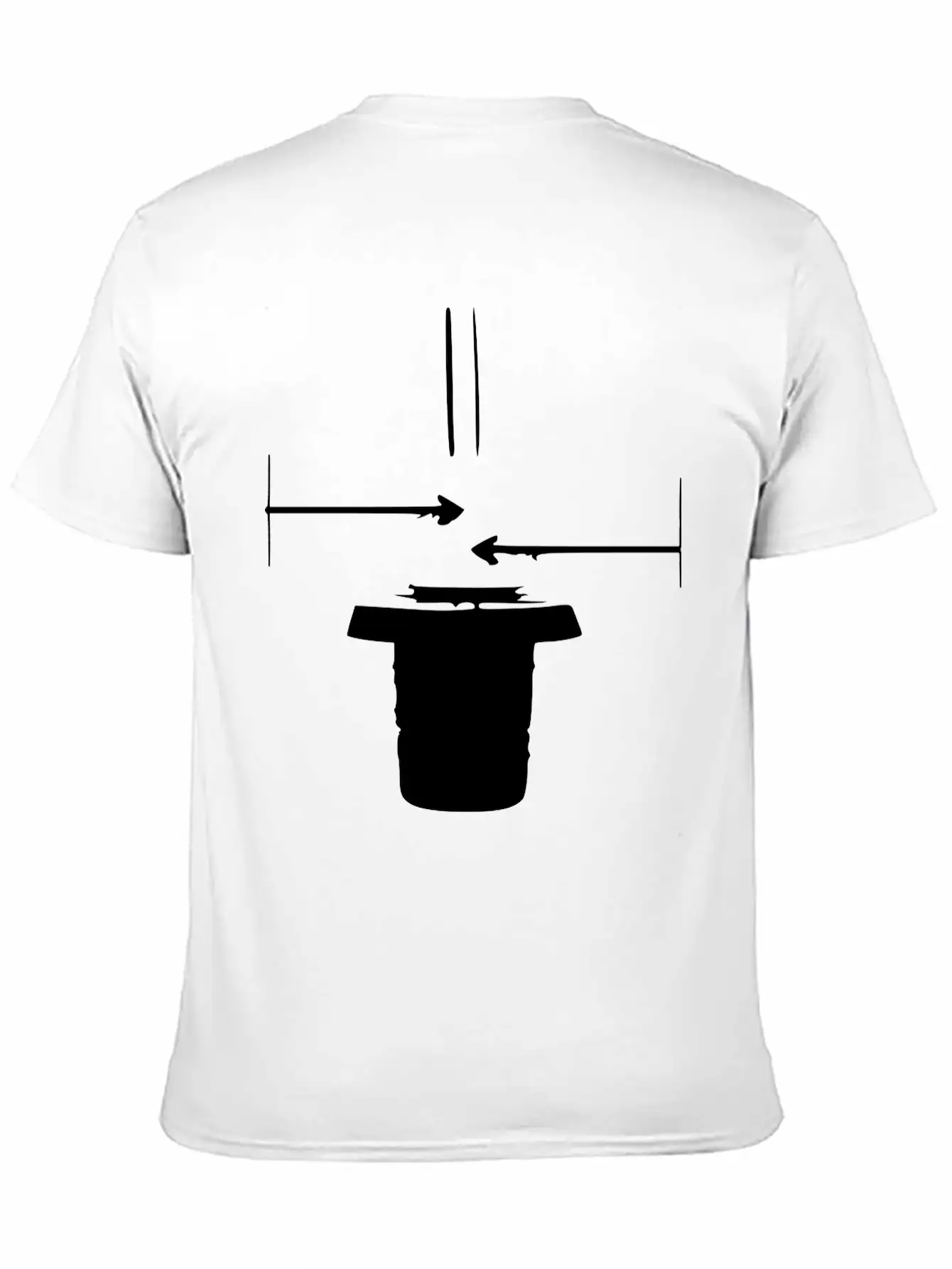 Air Intake Holes Unisex Casual T-Shirt – Clean Design For Daily Comfort
