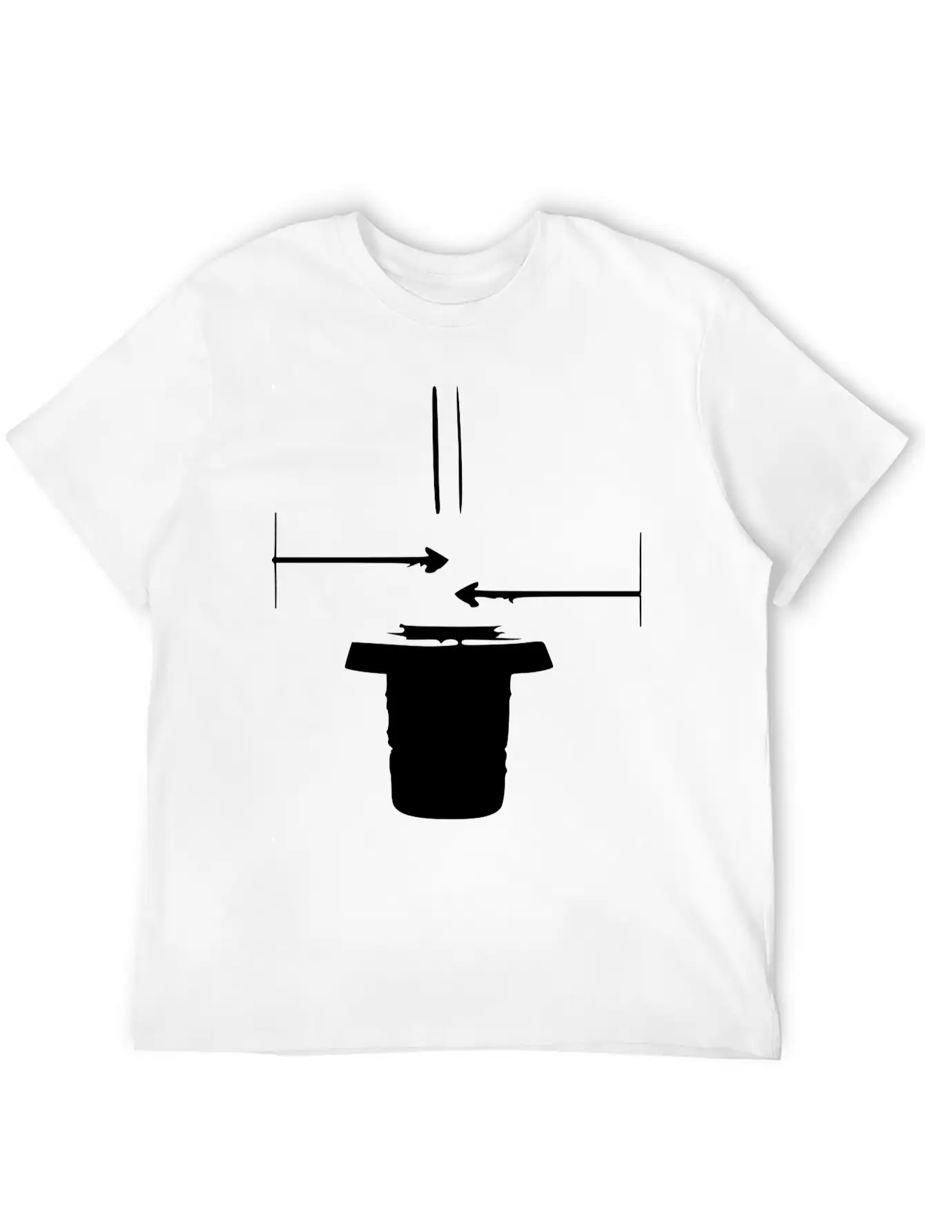 Air Intake Holes Unisex Casual T-Shirt – Clean Design For Daily Comfort