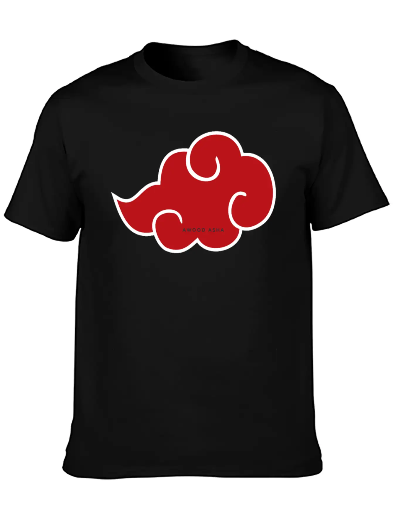 Akatsukii Cloud Lightweight Cotton T-Shirt – Daily Comfort Graphic Shirt