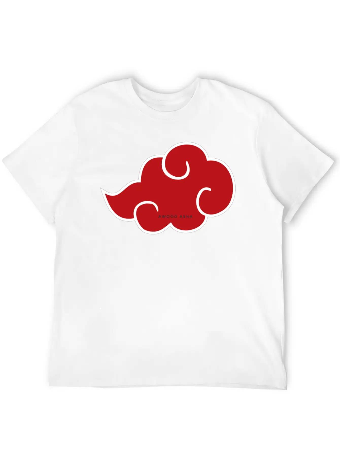 Akatsukii Cloud Lightweight Cotton T-Shirt – Daily Comfort Graphic Shirt