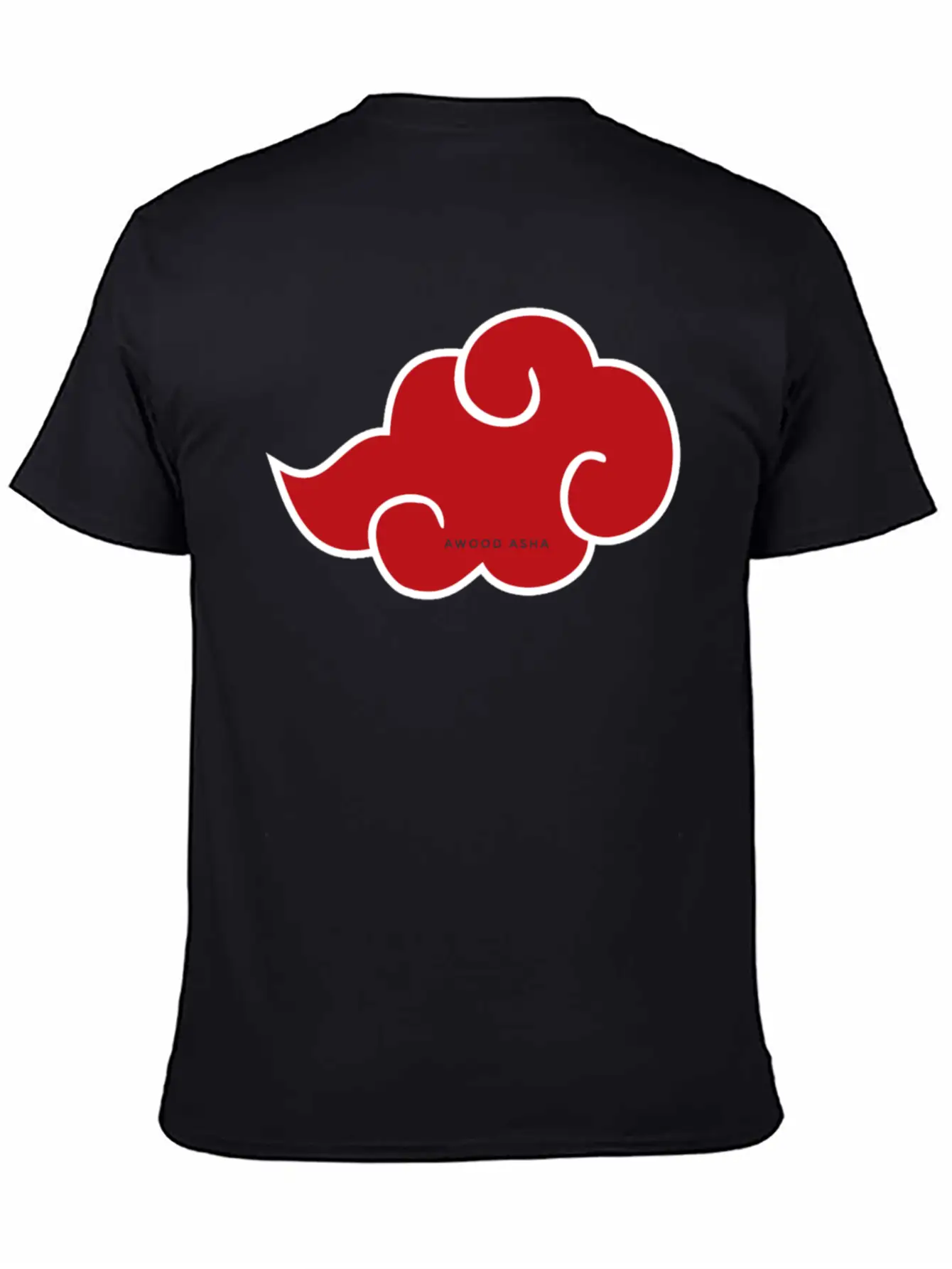 Akatsukii Cloud Lightweight Cotton T-Shirt – Daily Comfort Graphic Shirt