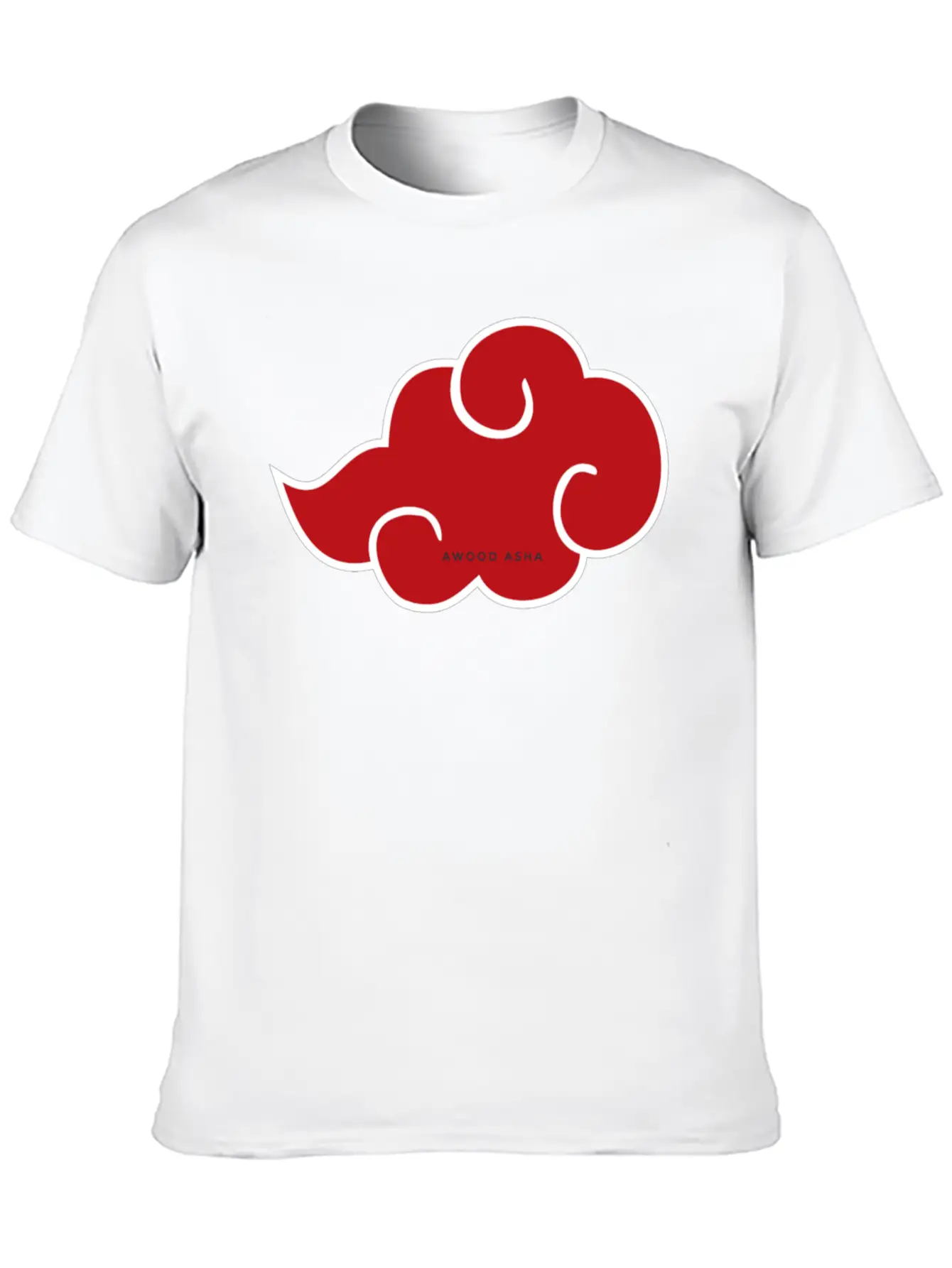Akatsukii Cloud Lightweight Cotton T-Shirt – Daily Comfort Graphic Shirt